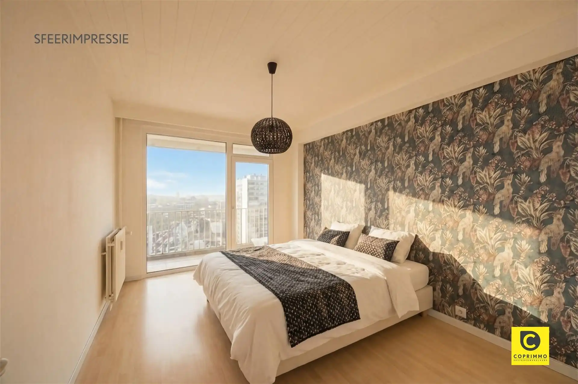 Lichtrijk 2 slaapkamer app + parking foto 7