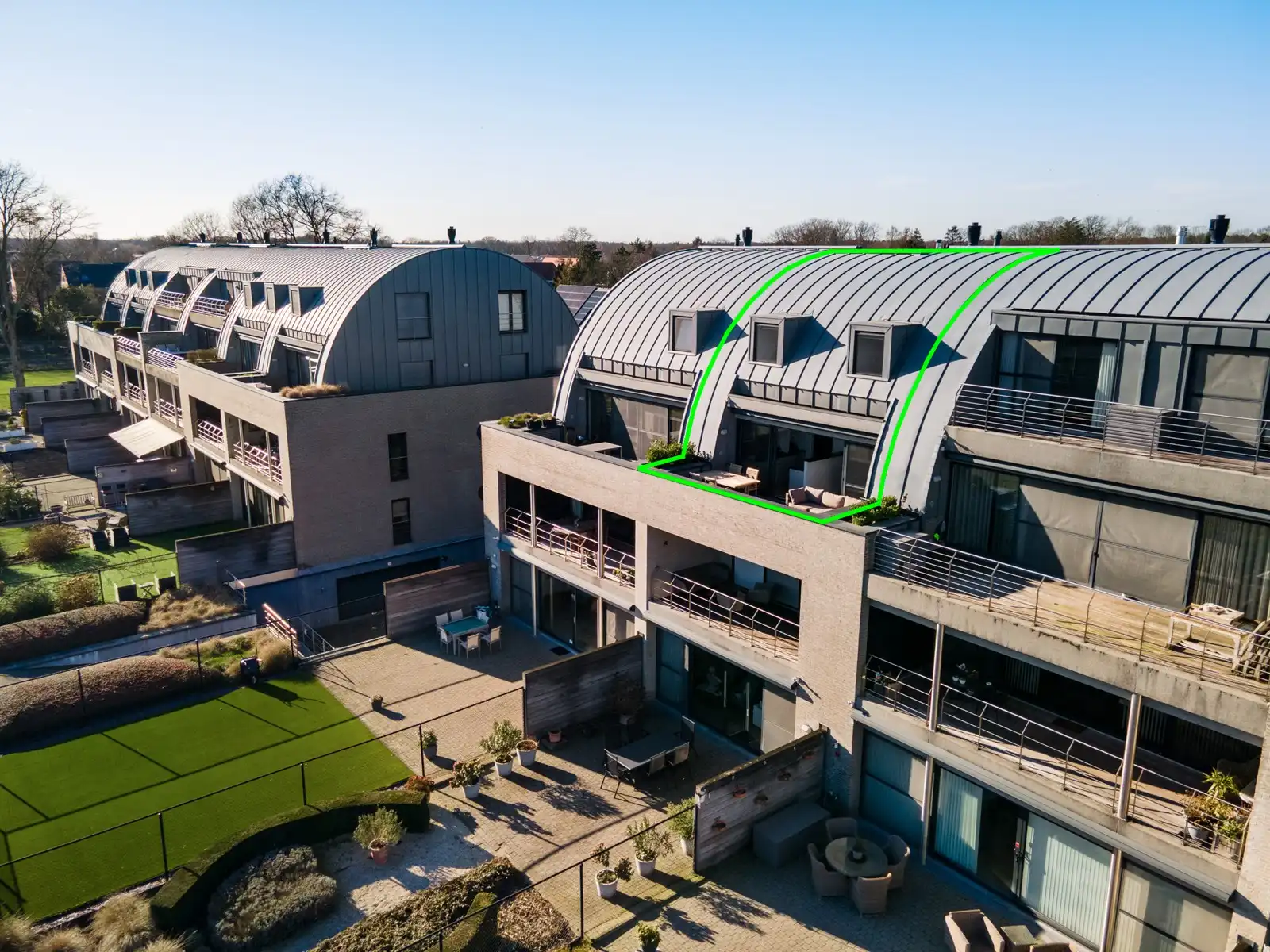 Uitzonderlijk duplex-appartement met prachtig zicht foto 3