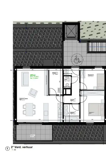 Appartement 2e verdiep in Hombeek foto 15