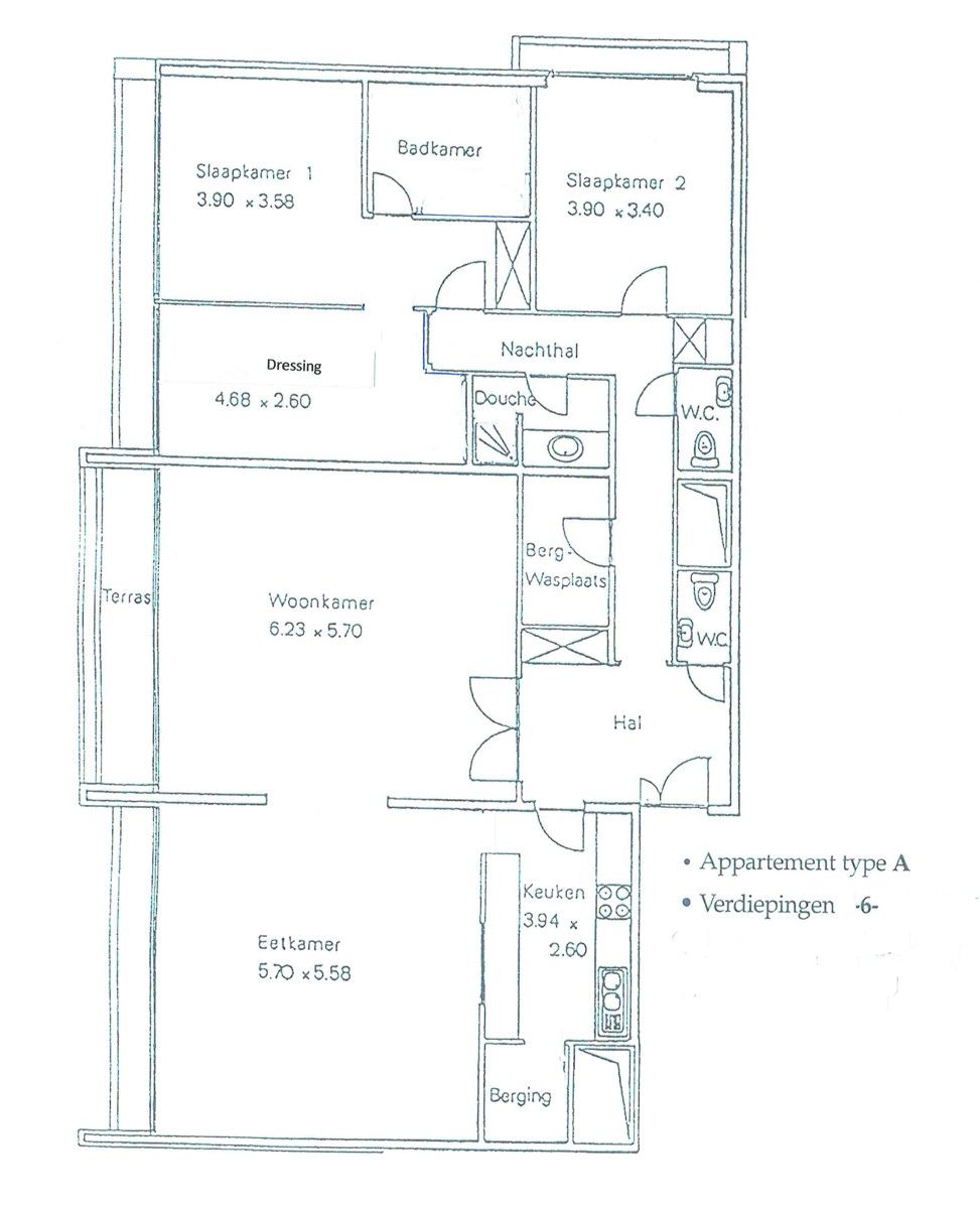 Gezellig instapklaar appartement 174m² +  balkon foto 20