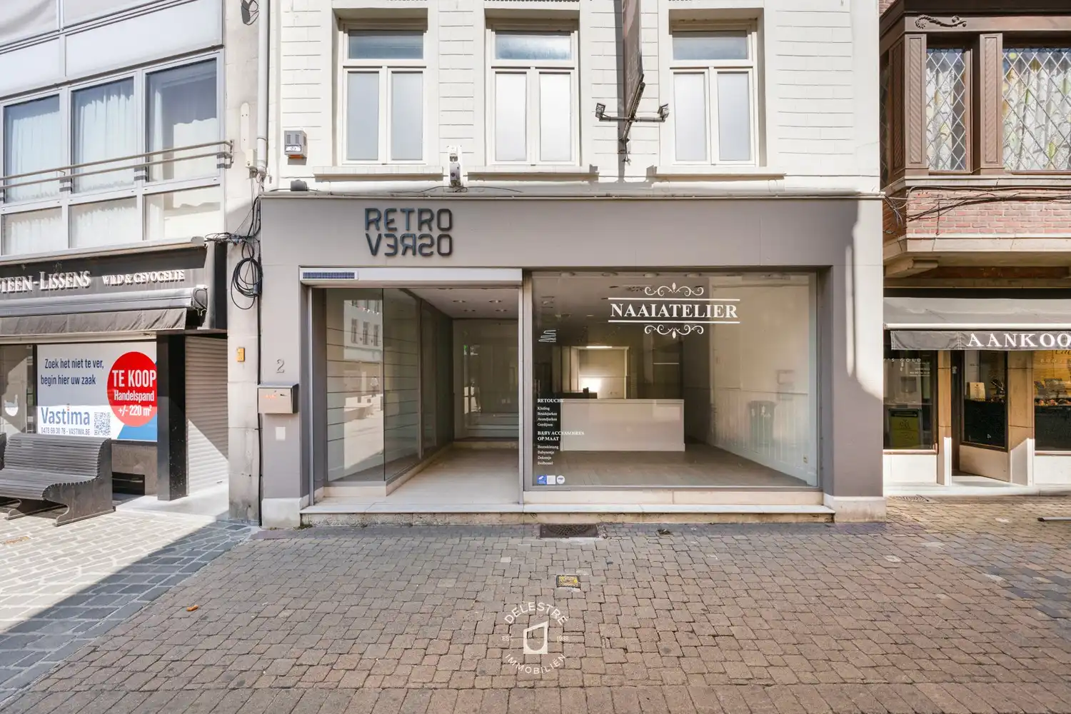 Veelzijdig handelspand van ca. 300 m² met woonpotentieel in Aalst foto 2