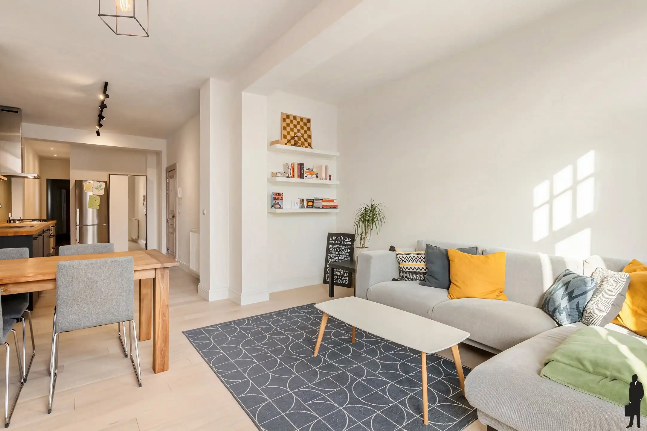 Hoofdfoto van de publicatie: Zonnig dakappartement met 2 slpk vlakbij Stadpark