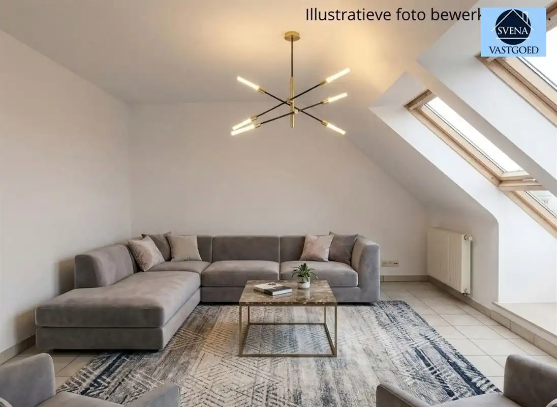LICHTRIJK APPARTEMENT MET 2 SLAAPKAMERS IN CENTRUM GERAARDSBERGEN foto 8