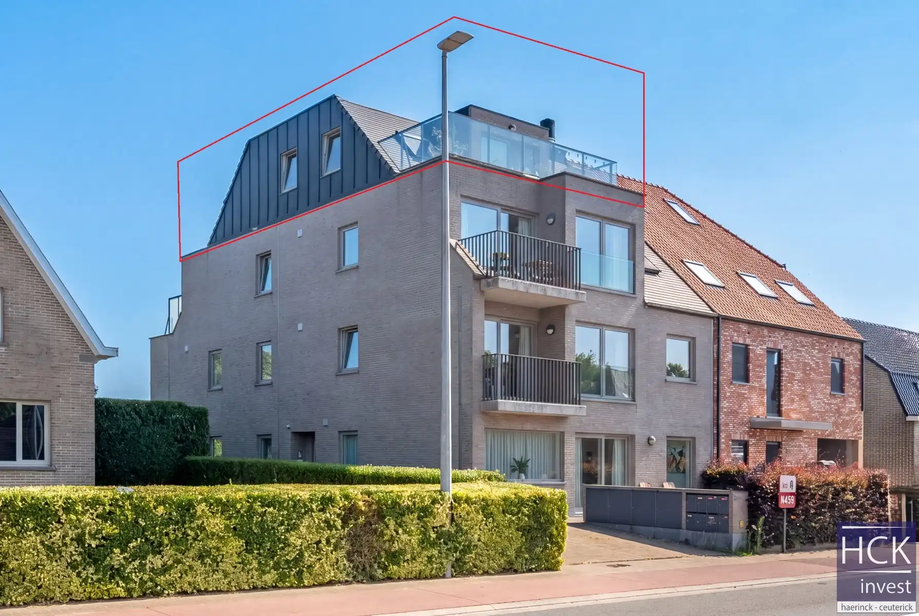 KRUISHOUTEM - Instapklaar 1-SLPK penthouse met magnifiek zicht !! foto 2