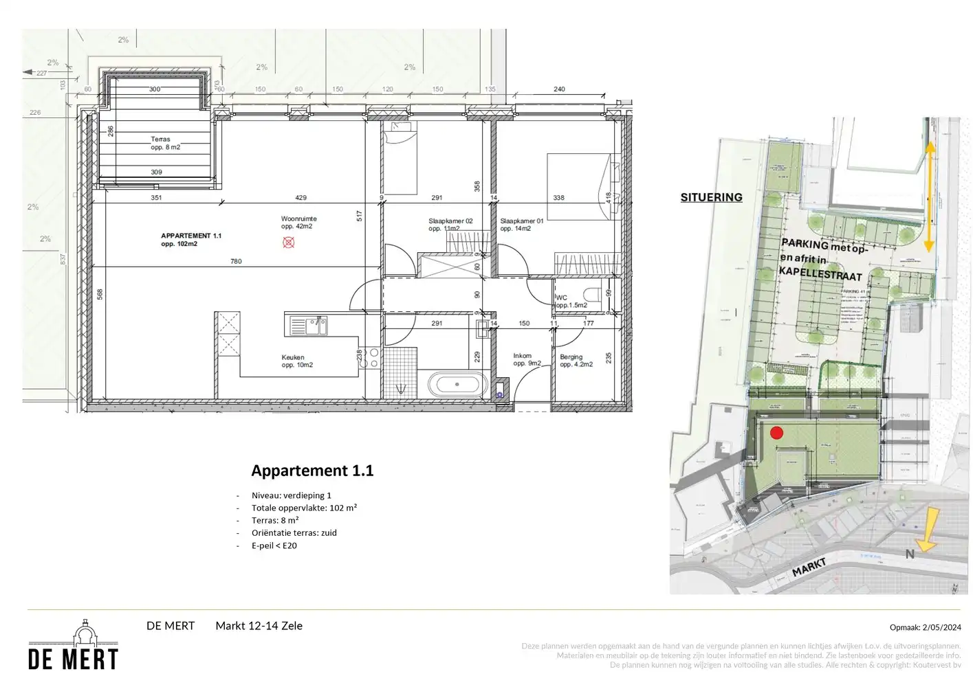 De Mert - Appartement 1.1 foto 7