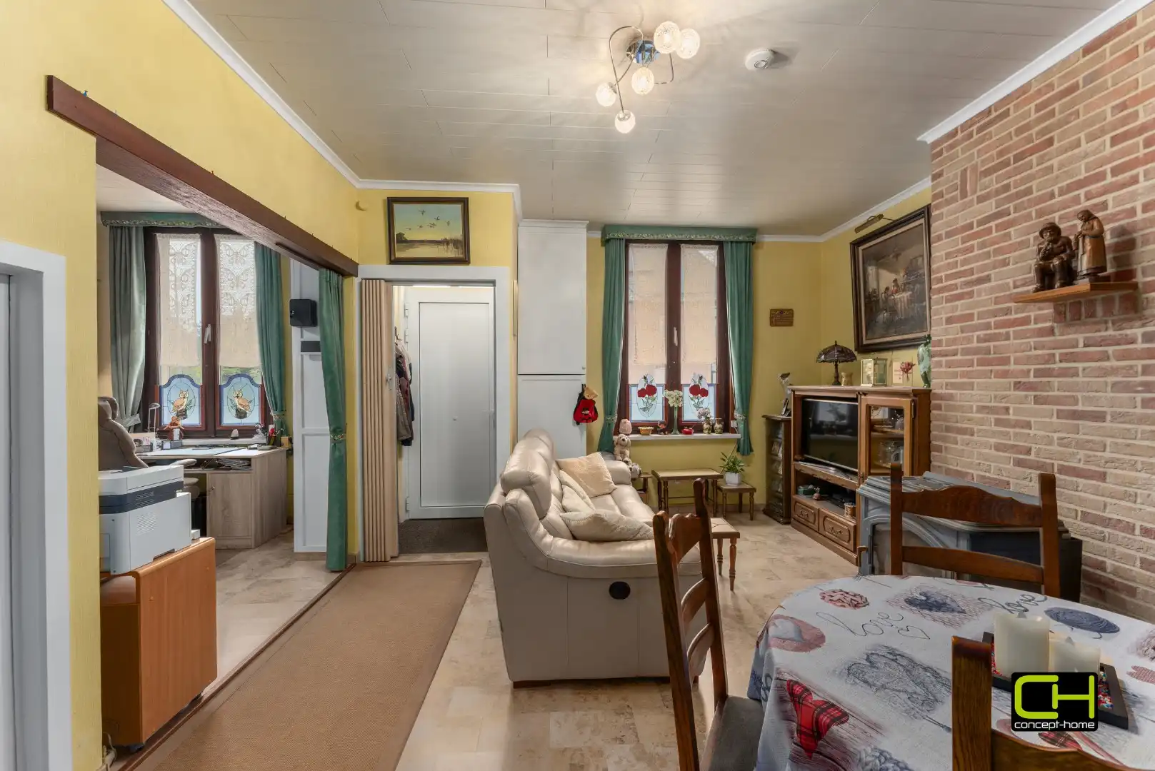 Halfopen bebouwing met twee slaapkamers te koop in Lembeke foto 2