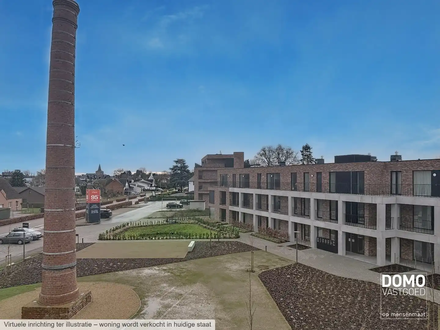 RUIM APPARTEMENT MET PRACHTIG TERRAS, LIFT EN GARAGEBOX IN CENTRUM KERMT foto 17