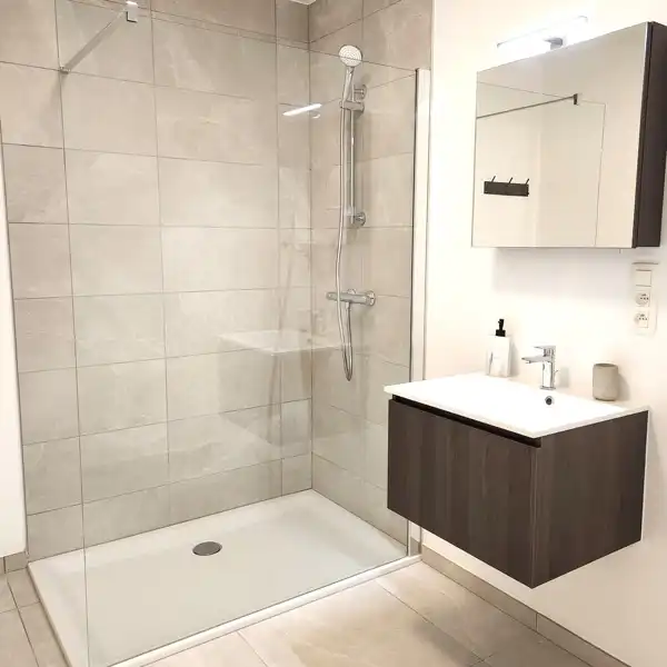 Prachtig nieuwbouwappartement met 2 slaapkamers TE HUUR in Wielsbeke! foto 6