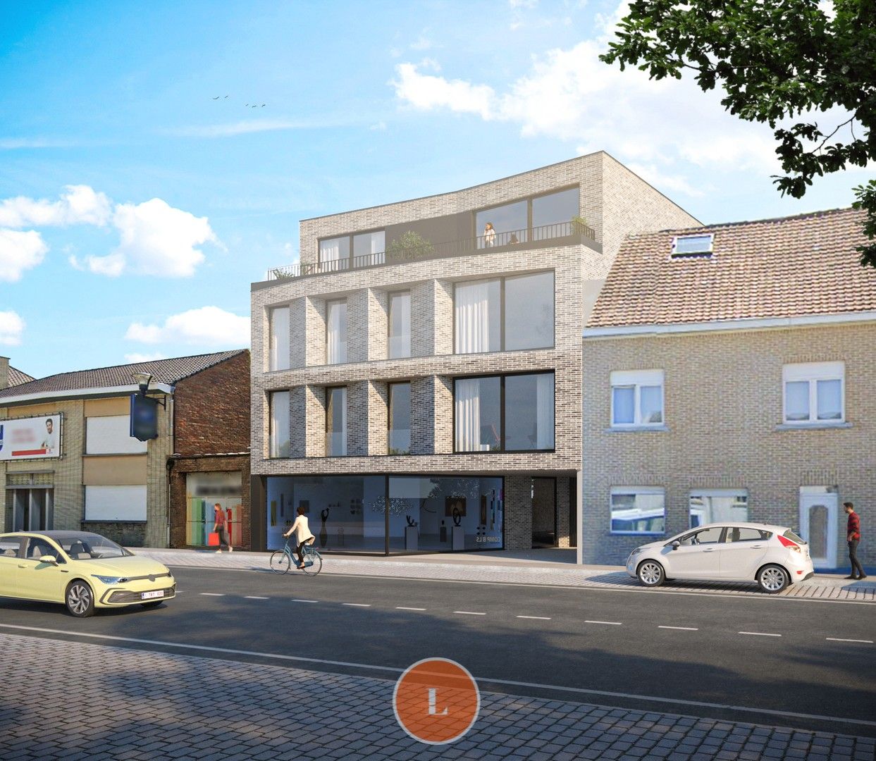 Nieuwbouw appartement met terras en autostaanplaats – eerste verdieping foto 2