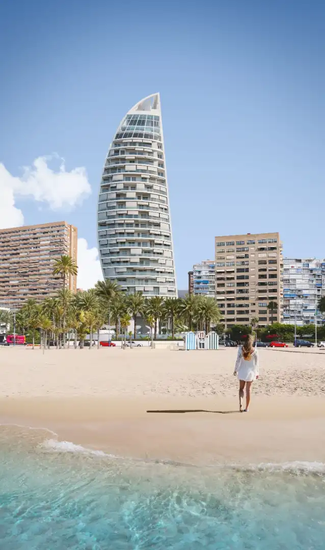Ultra moderne 1ste lijn appartementen op Poniente beach Benidorm. foto 2