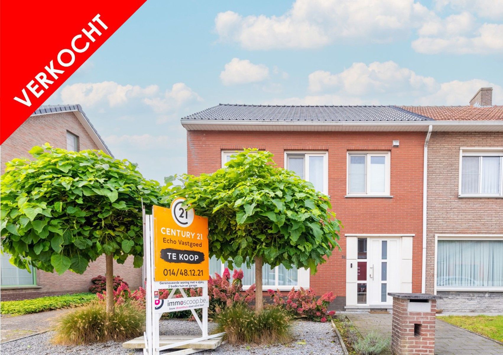 Ruime Hoekwoning met Tuin en Garage foto {{pictureIndex}}