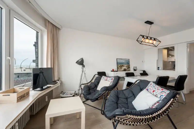 TWEE SLAAPKAMER APPARTEMENT MET FRONTAAL ZEEZICHT foto 5