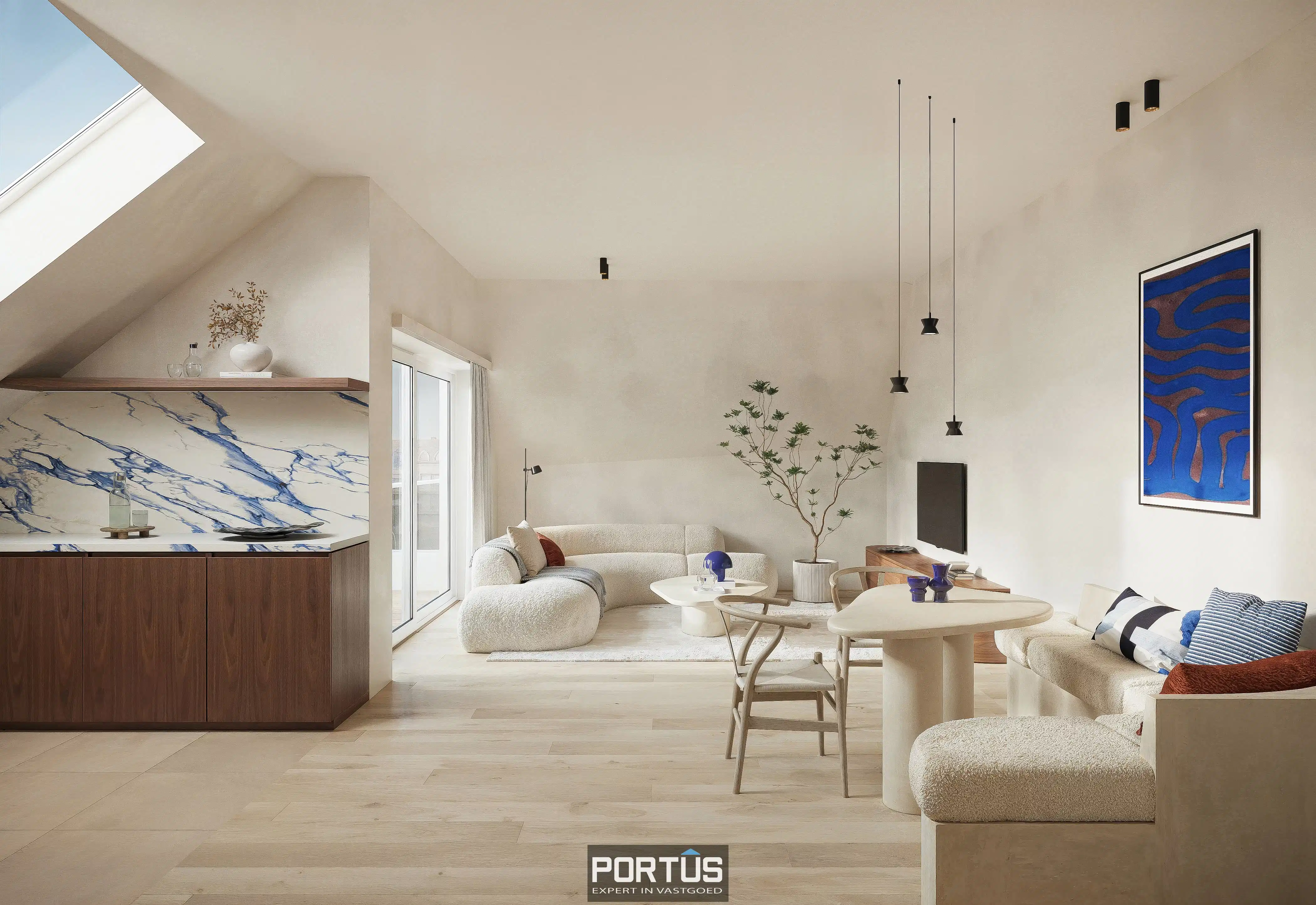 Appartement te koop in nieuwbouwresidentie LeWitt te Nieuwpoort foto {{pictureIndex}}