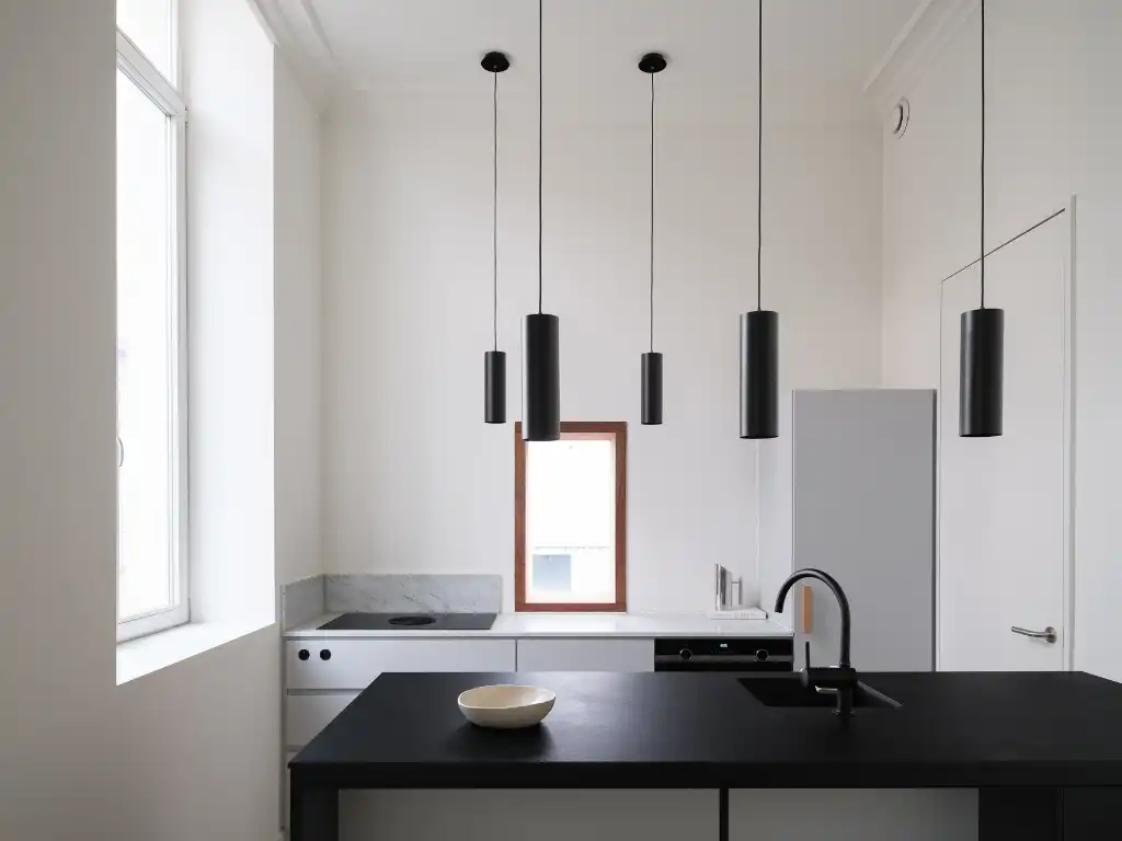 Architecturaal 1-slaapkamerappartement met ruim buitenterras in centrum Gent foto 2