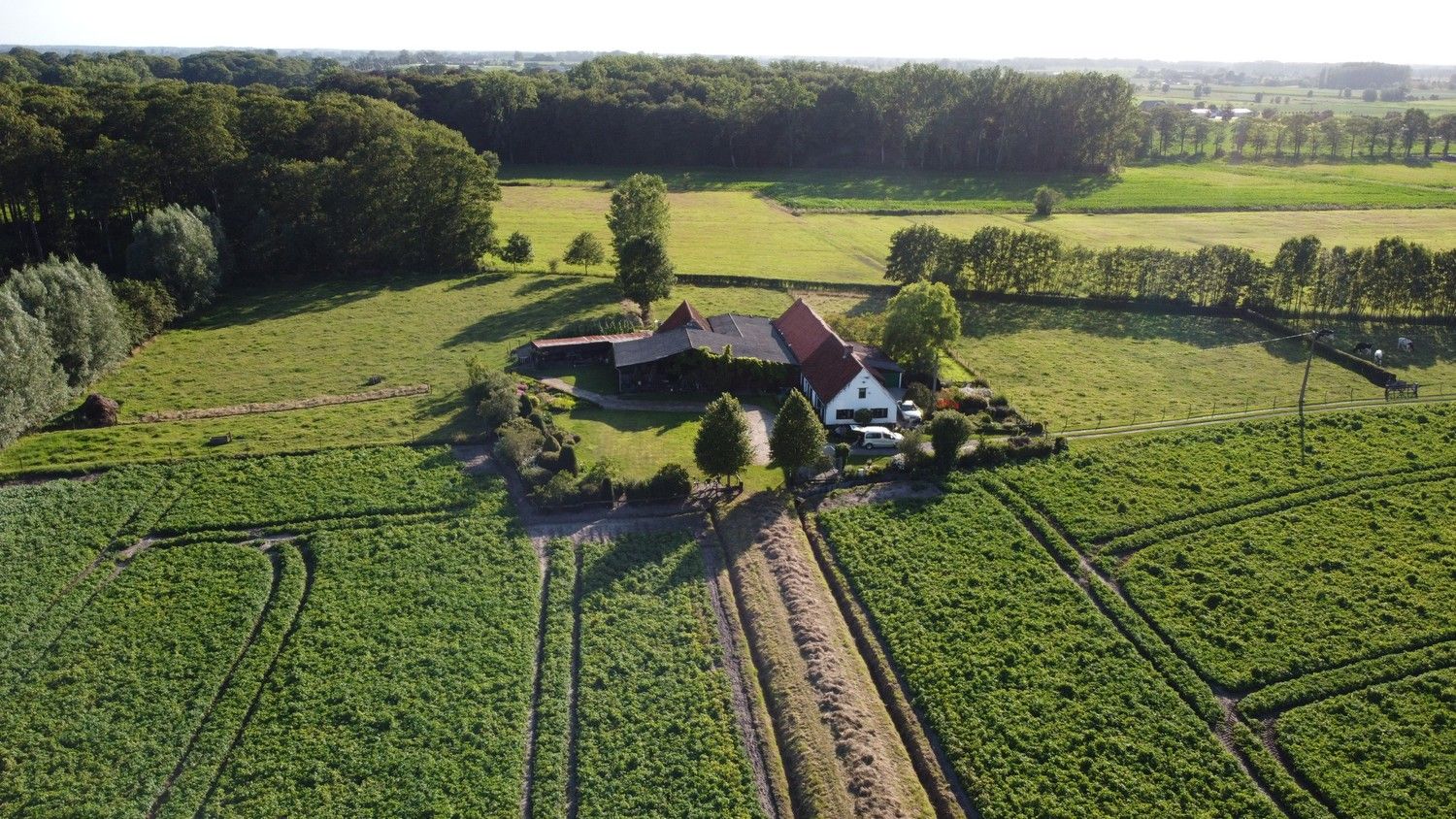 Hoeve met exclusieve ligging in valleigebied te koop te Maldegem foto 2