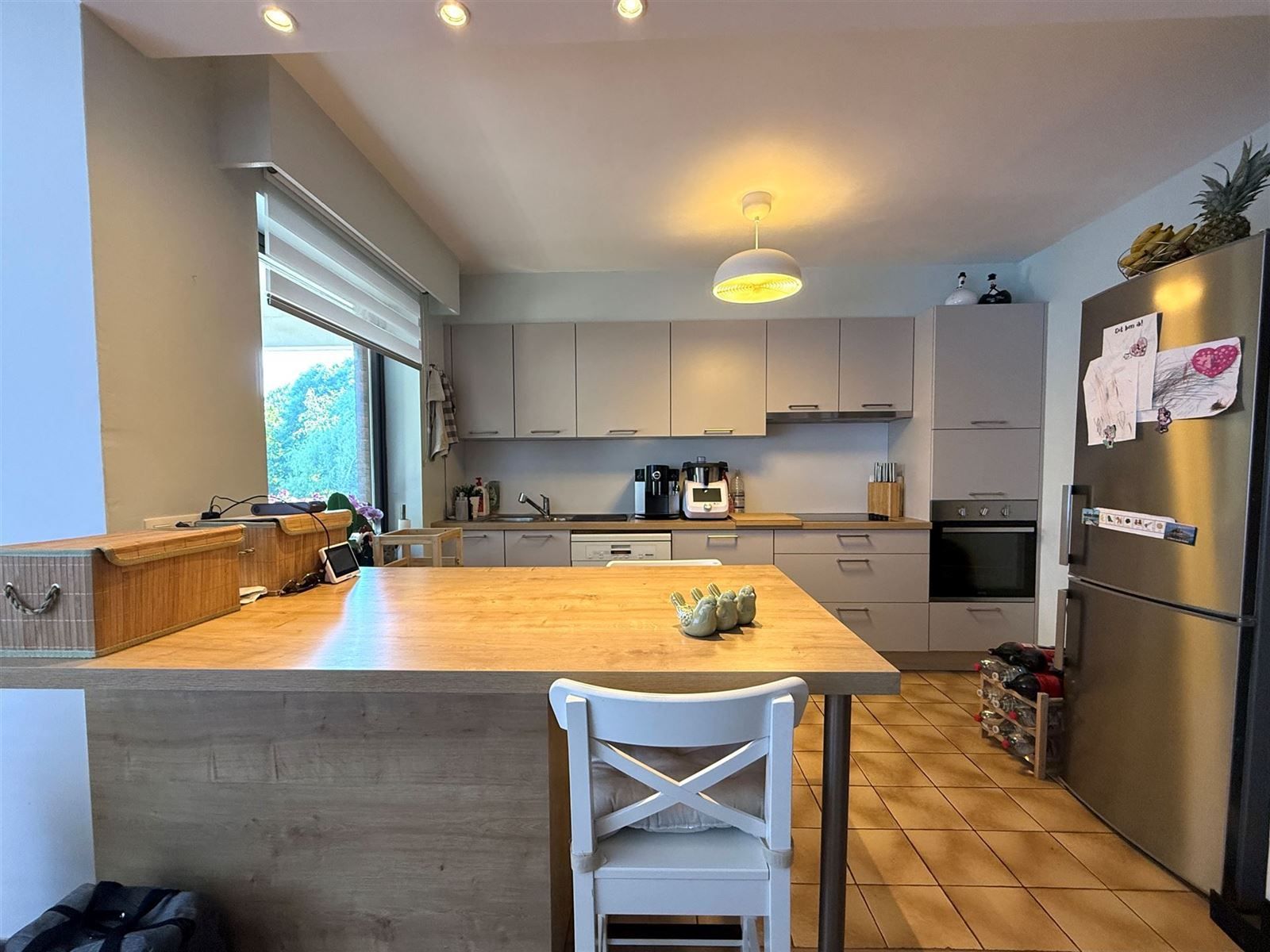 Gelijkvloersappartement met 2 slaapkamers, terras en garagebox foto 5