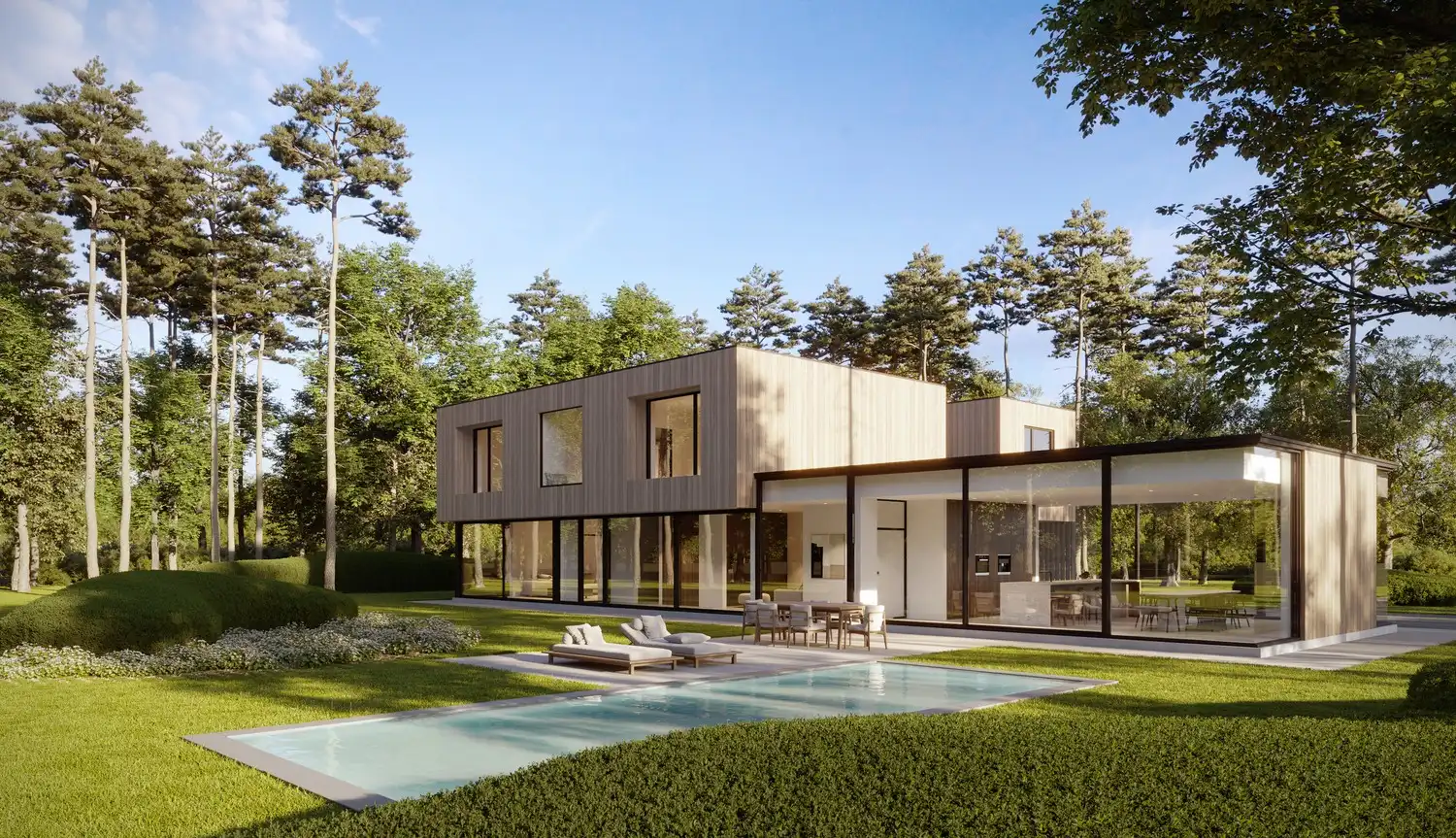 Riante bouwgrond van ca. 4.011m2 op de Heide foto 2