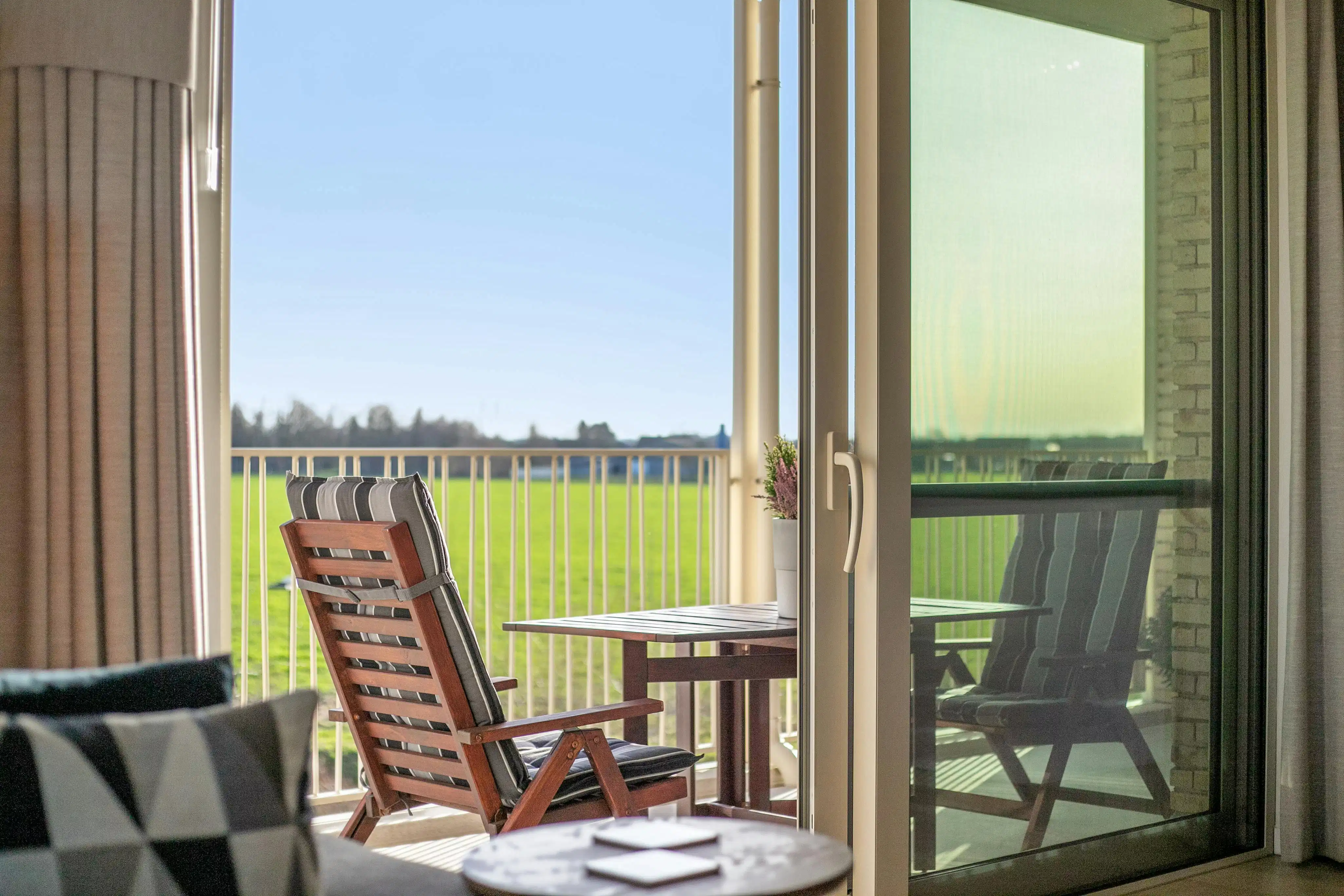 Recent appartement met spectaculair zicht te koop in Eke foto 2