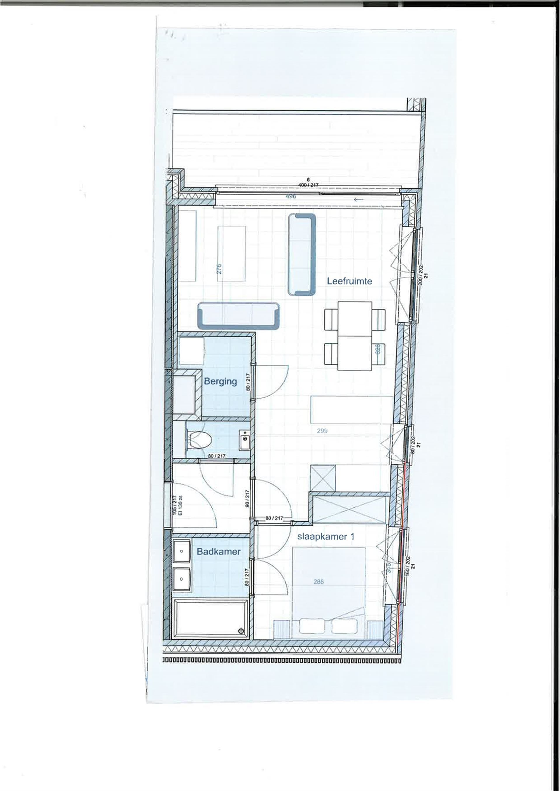 Appartement 1 slaapkamer foto 2
