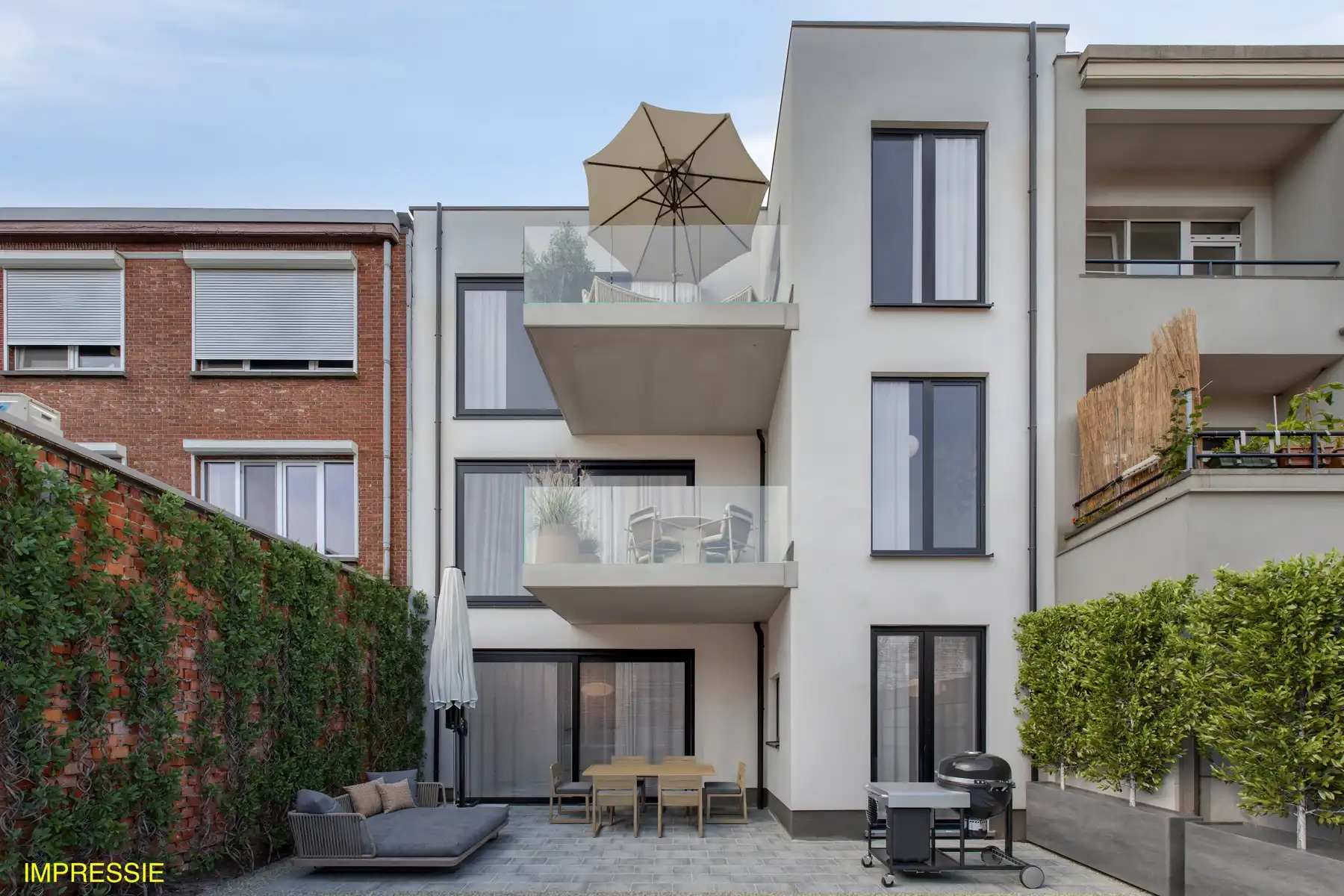 IN OPTIE - Nieuwbouw appartement met terras in Wilrijk.  foto 14