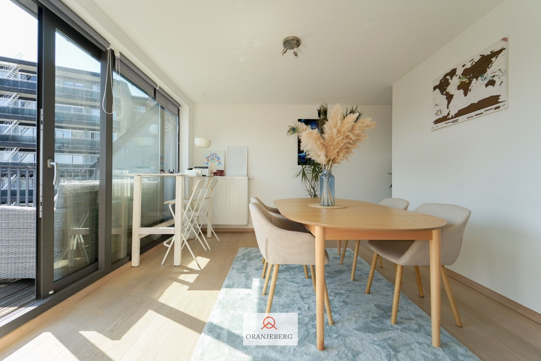 Ruim 2-slaapkamer appartement met terras centrum-Gent nabij Zuid foto 13