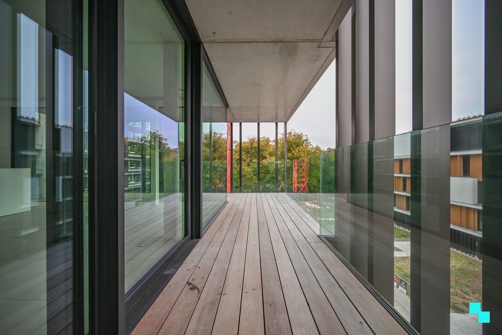 Hoekappartement in blok VI van residentie Blauwpoorte foto 8