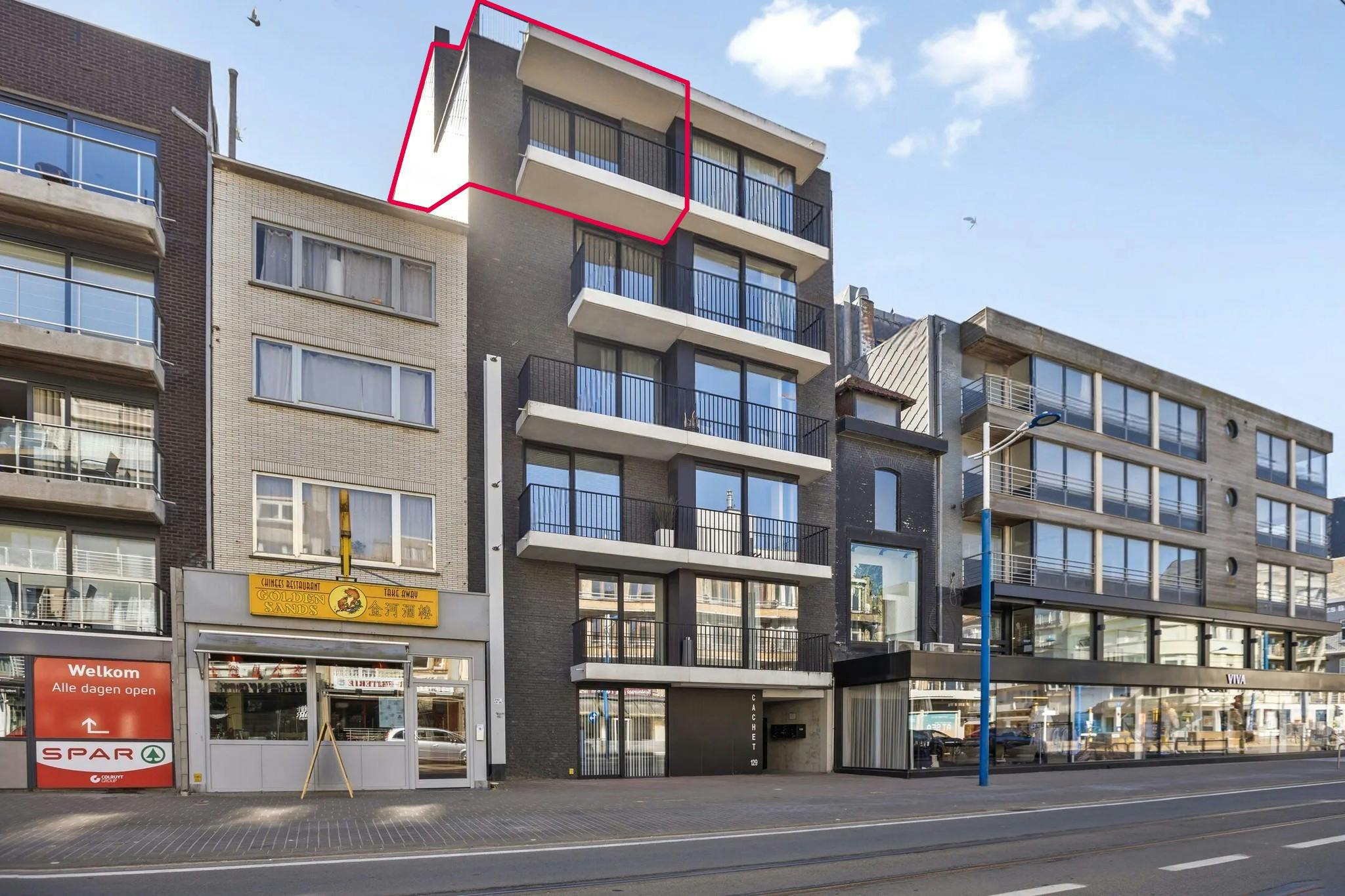 Duplex-penthouse met 43m² terrassen te Koksijde-Bad foto 15