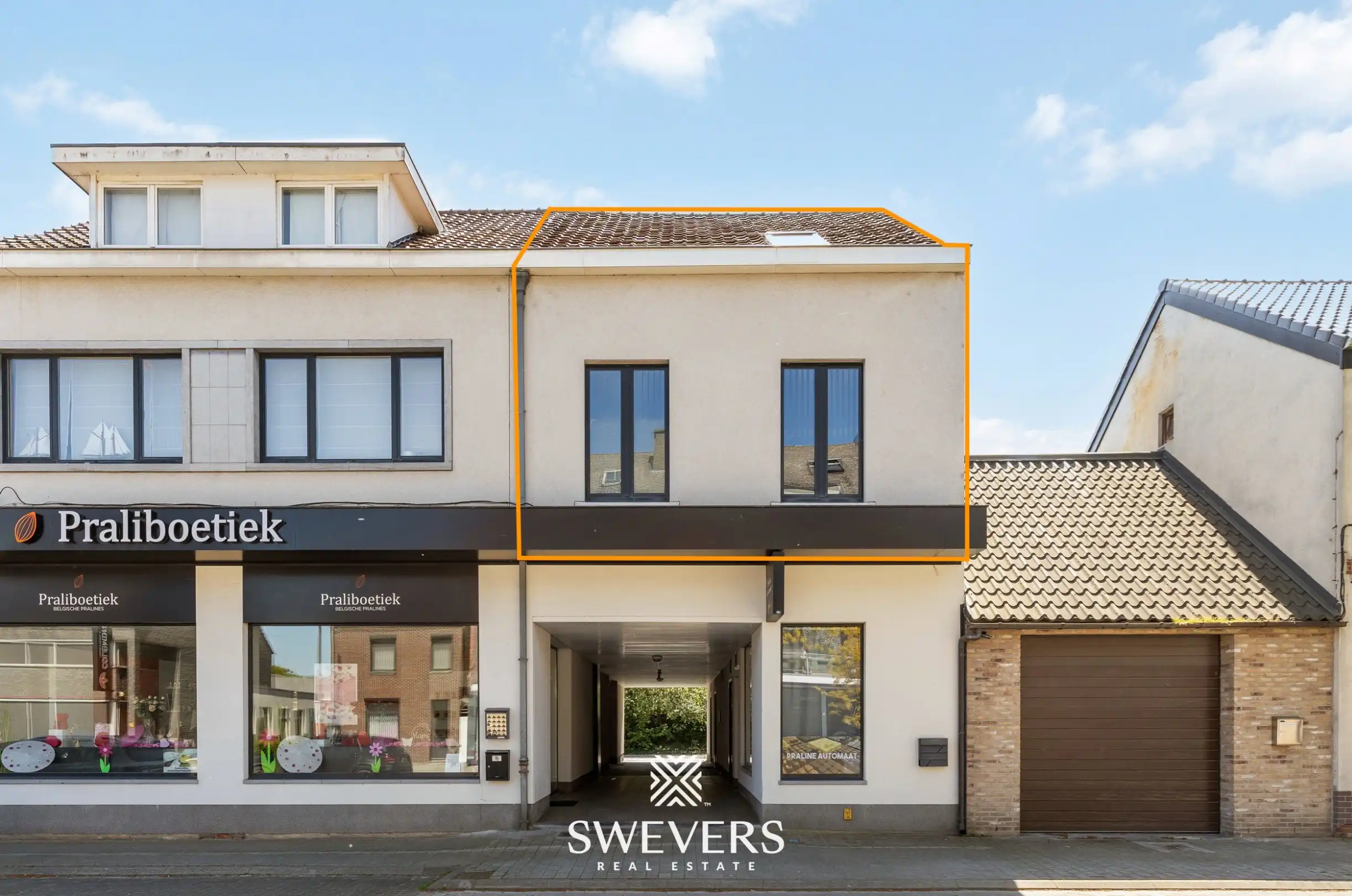 Instapklaar duplex appartement met 2 ruime slaapkamers en zonnig zuidgericht terras in Kermt foto {{pictureIndex}}