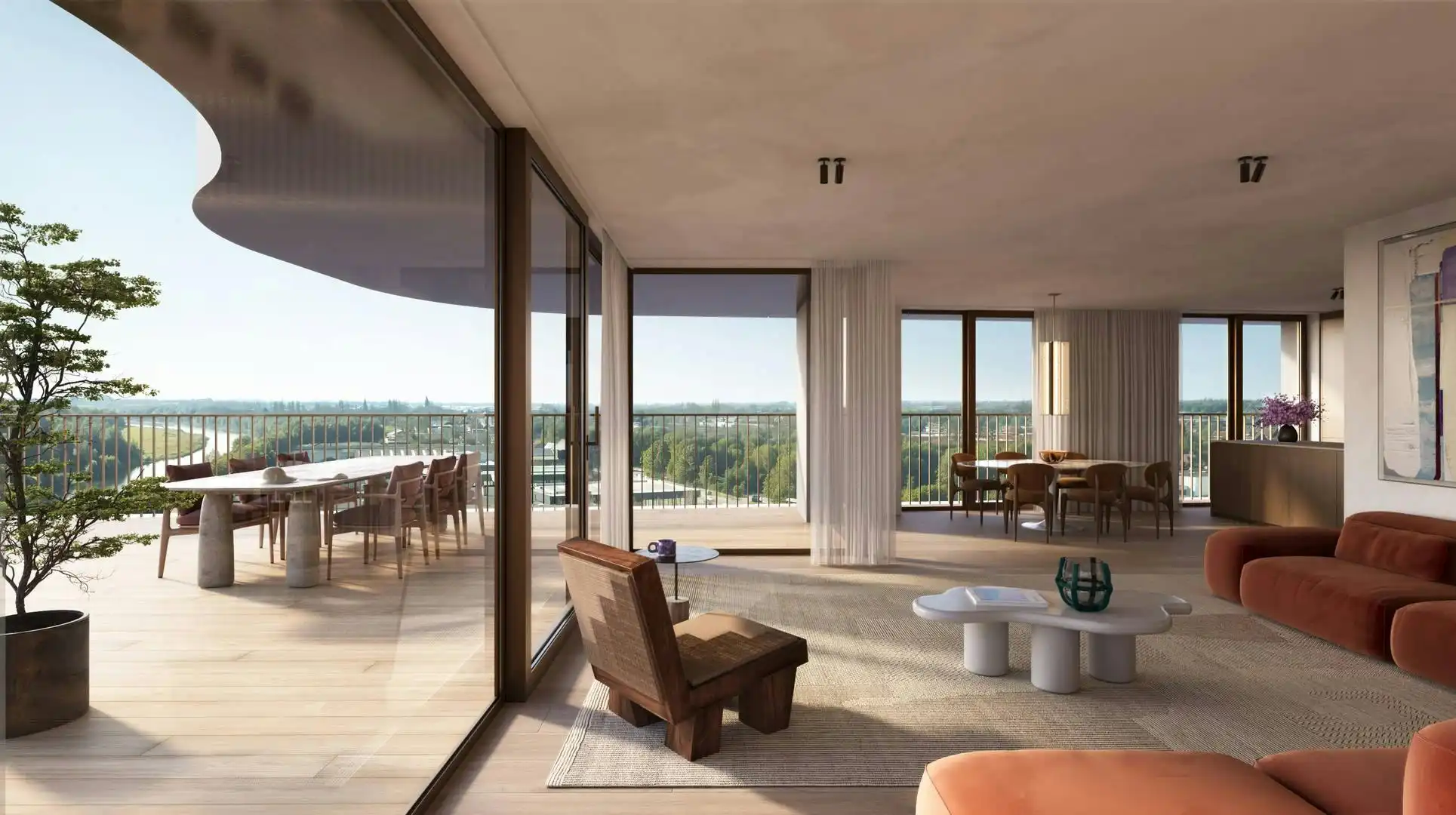 Exclusief wonen aan de Leie met uitzonderlijk terras (92m²)! foto 2