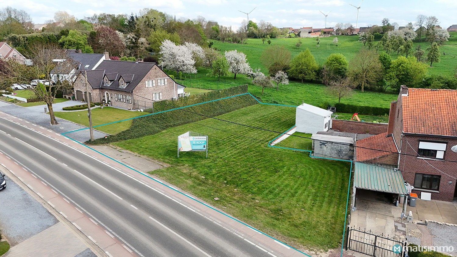BOUWGROND MET ZAKELIJKE OF WOONFUNCTIE OP GUNSTIGE LOCATIE IN BILZEN foto 6