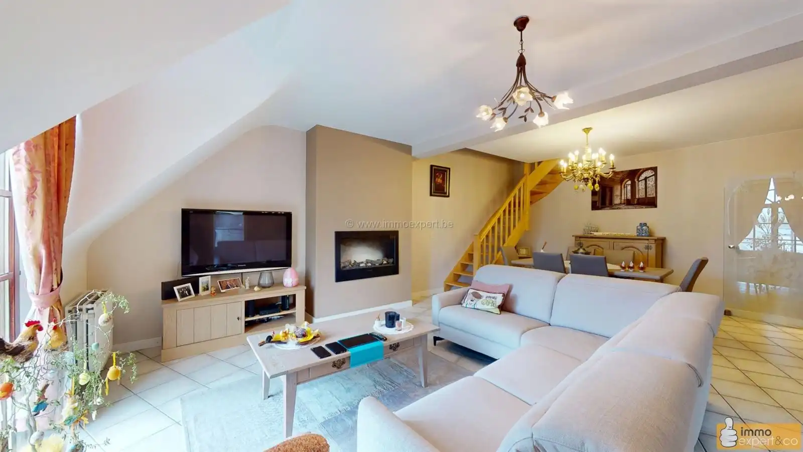 TERNAT : Duplex appartement 129m² in centrum met gesloten garage. foto 6