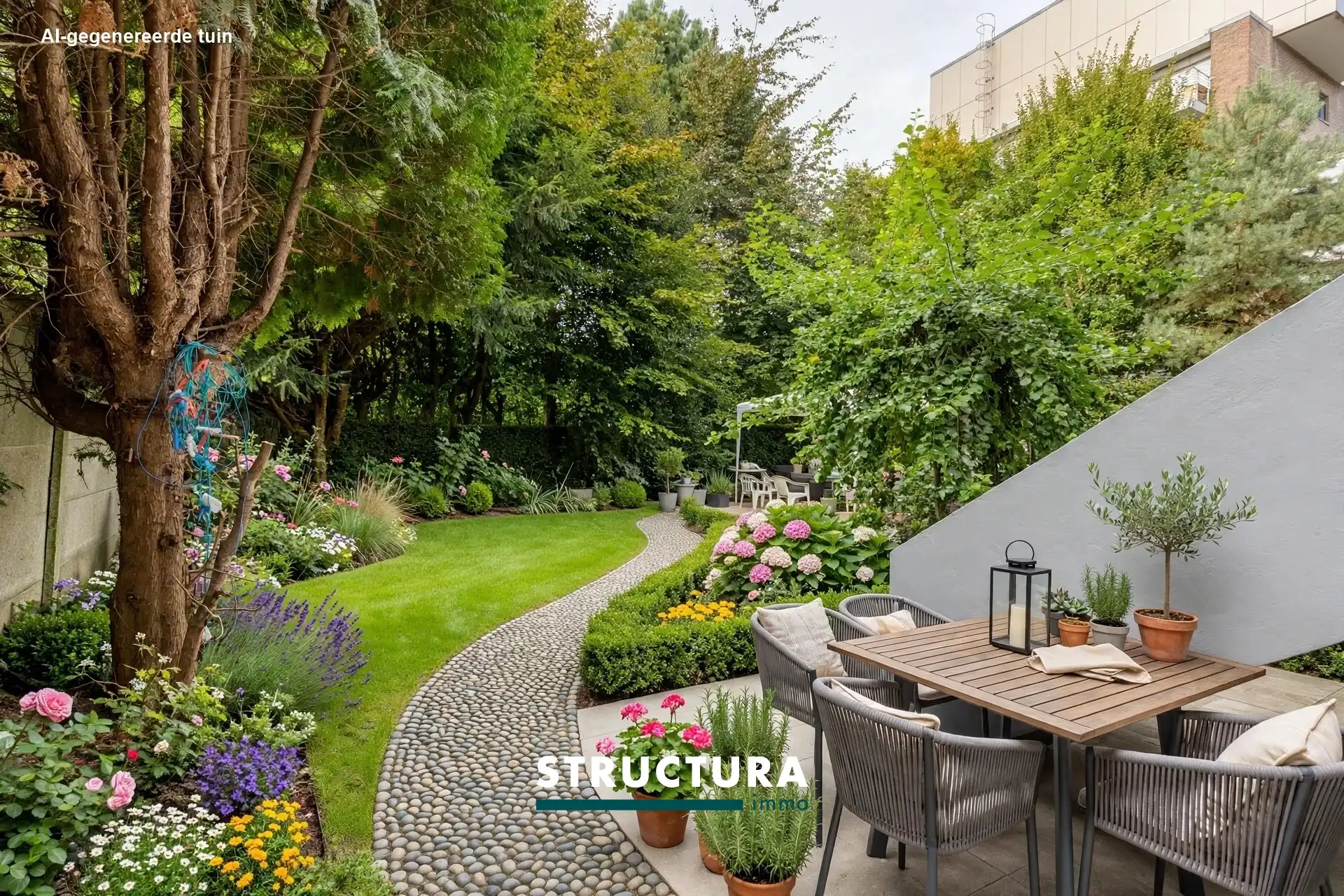 Gerenoveerd appartement met tuin op centrale ligging foto 14