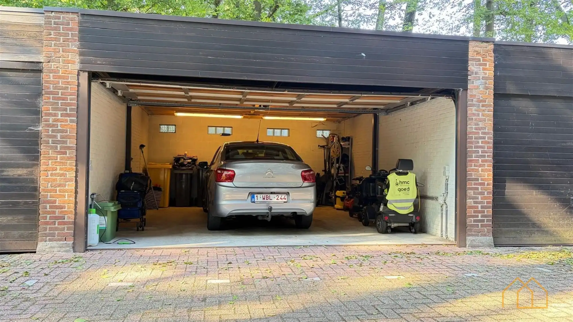 Groot hoek-appartement met 3 terrassen en dubbele garage foto 33