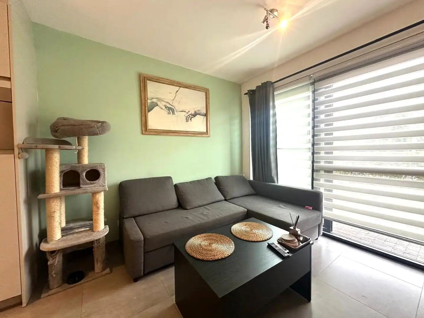 Gezellig gelijkvloers appartement met tuintje foto 3