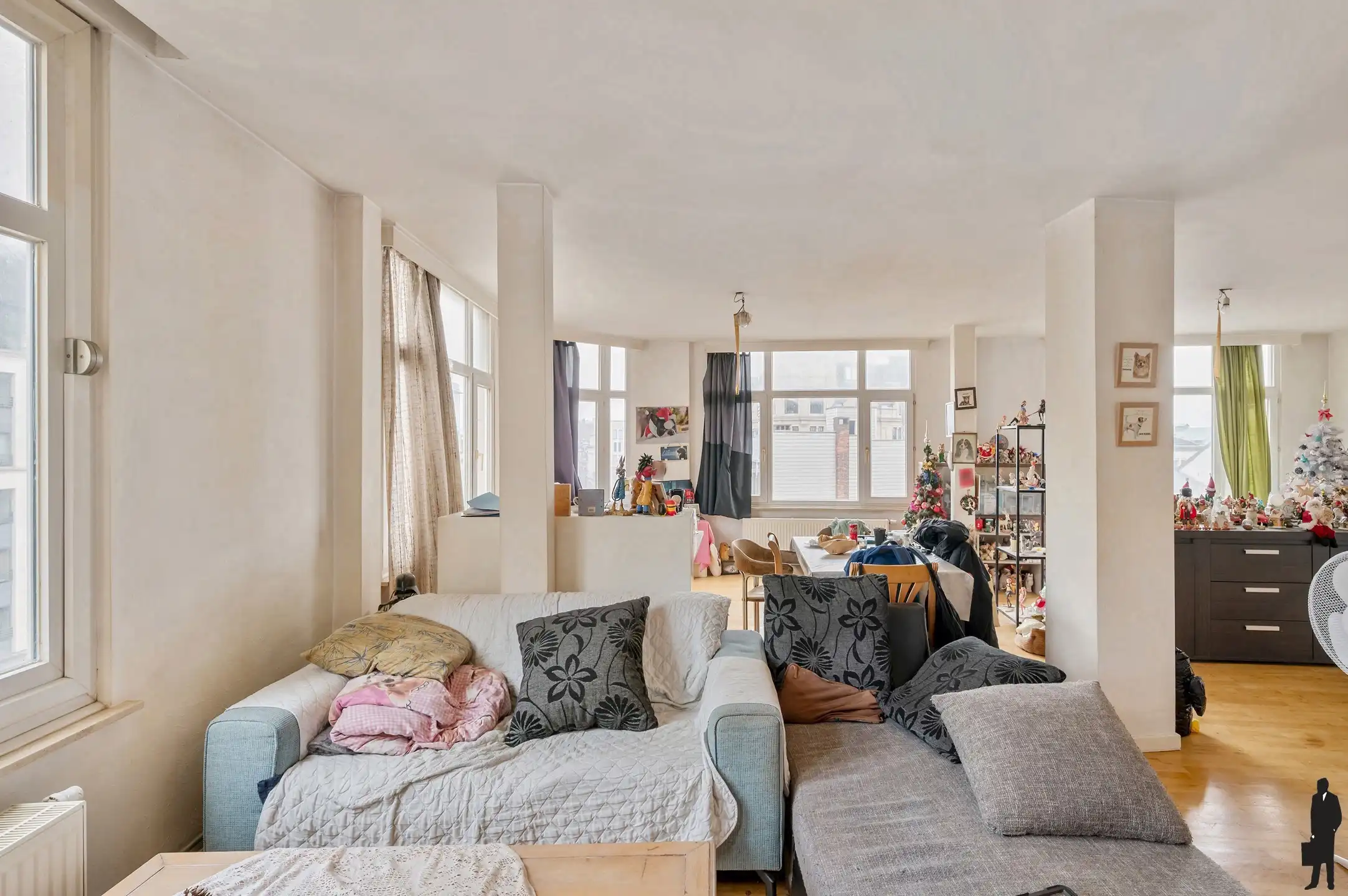 Ruim art deco appartement aan de Meirbrug foto 3