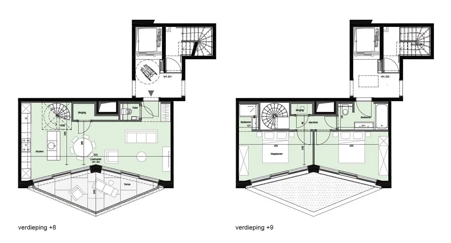 Luxe duplexpenthouse A0802 foto 10