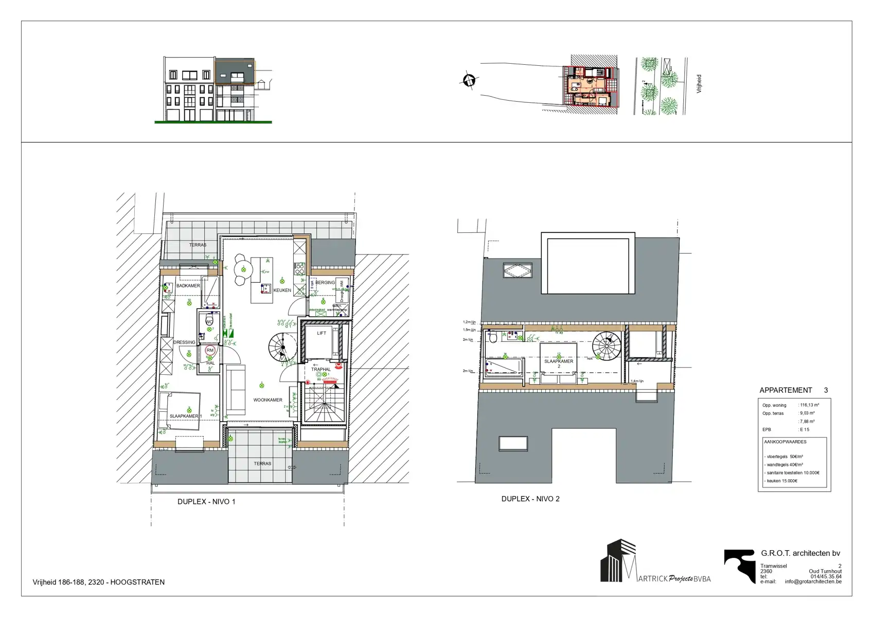 Morello A3 | Duplexappartement van 116 m² met 2 slaapkamers foto 5