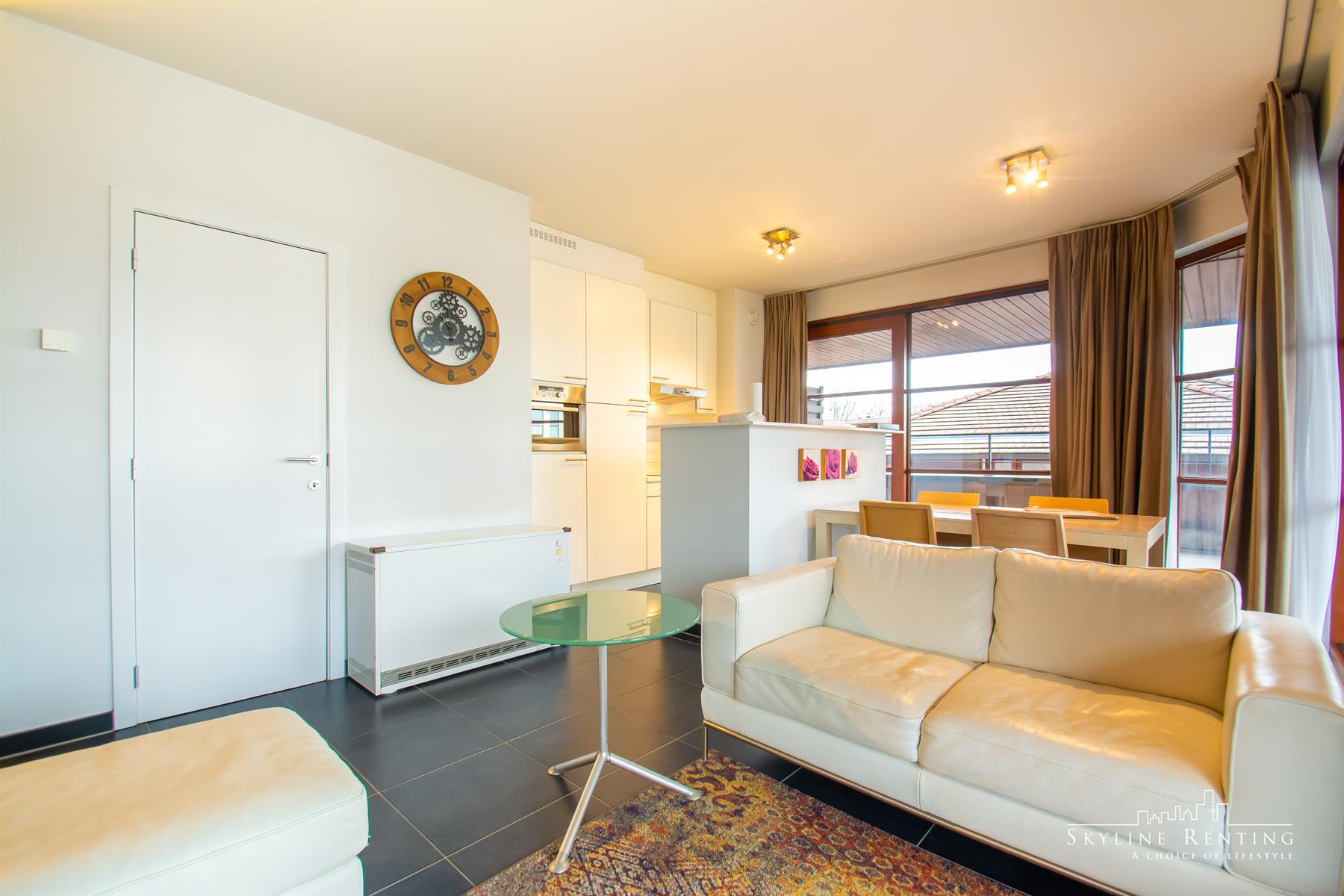 1 kamer appartement + groot TERRAS (Woluwepark)  foto 2