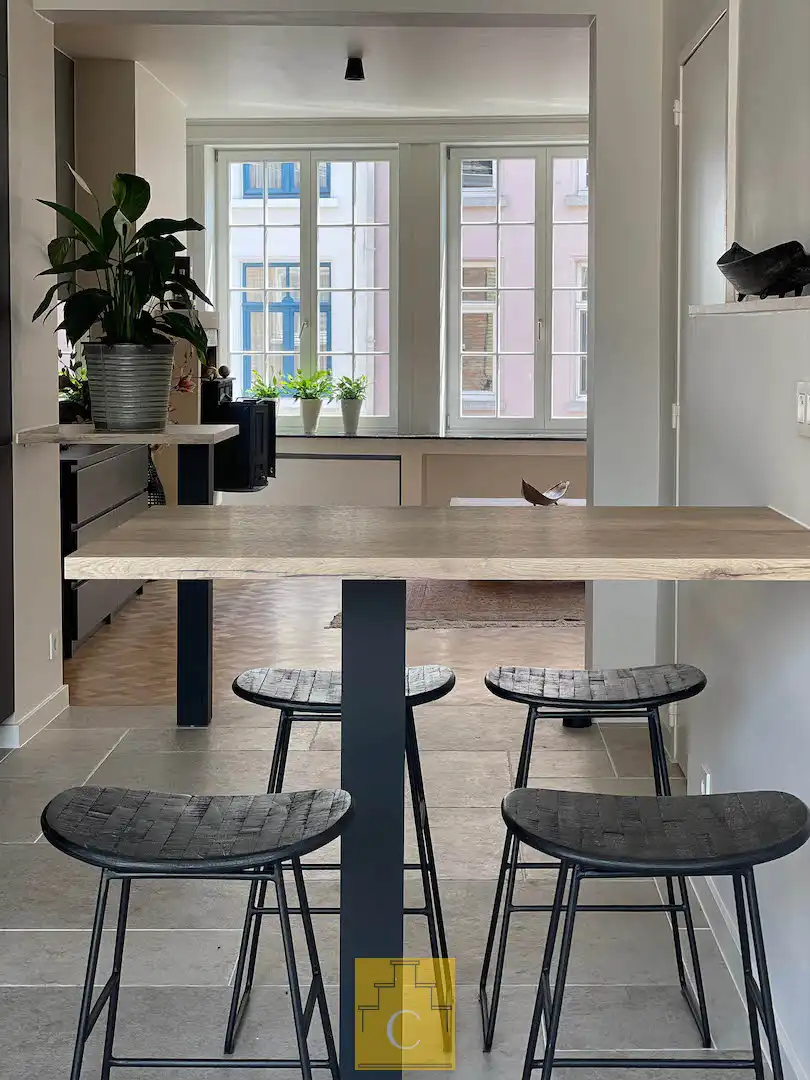 perfect gelegen pas gerenoveerde stadswoning - 340 m2 vloeroppervlakte - met garage, tuin en extra terras op het verdiep foto 21