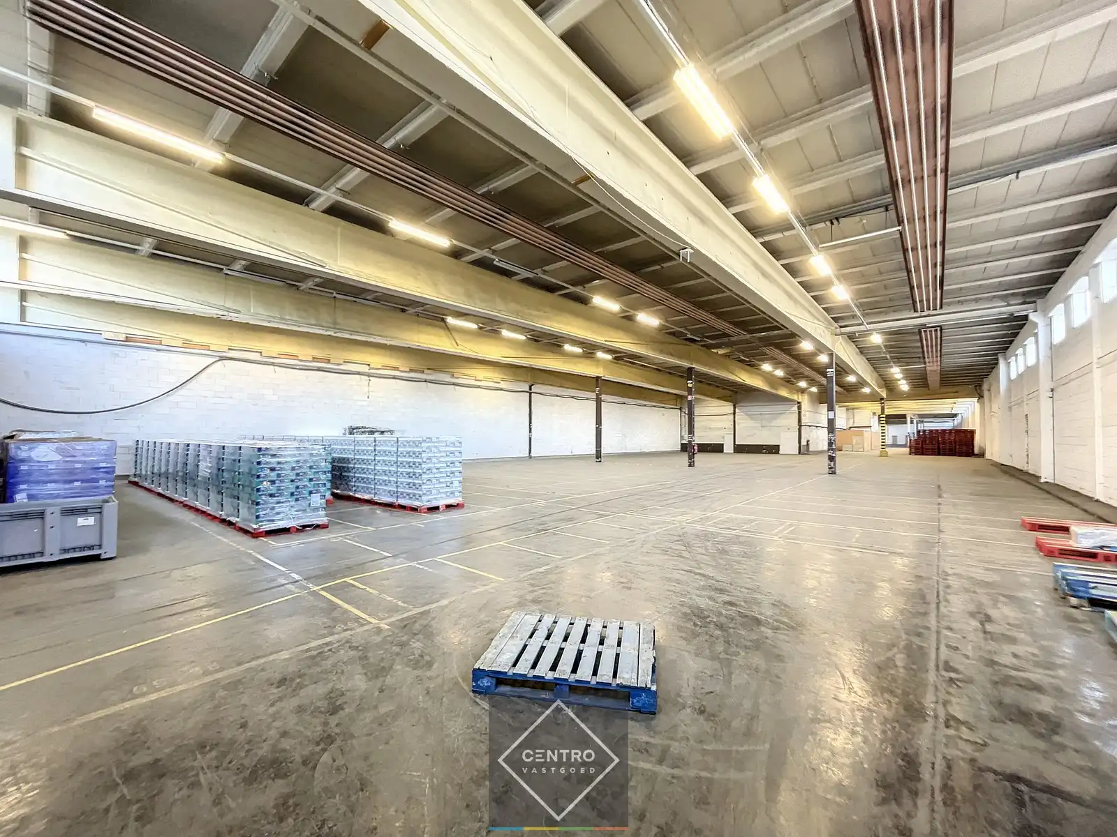 Instapklaar BEDRIJFSGEBOUW bestaande uit MAGAZIJNEN (2.400m²) met 2 laadkaden, 2 sectionaalpoorten en instapklare KANTOREN op industriezone "Herdersbrug" te Brugge foto 4