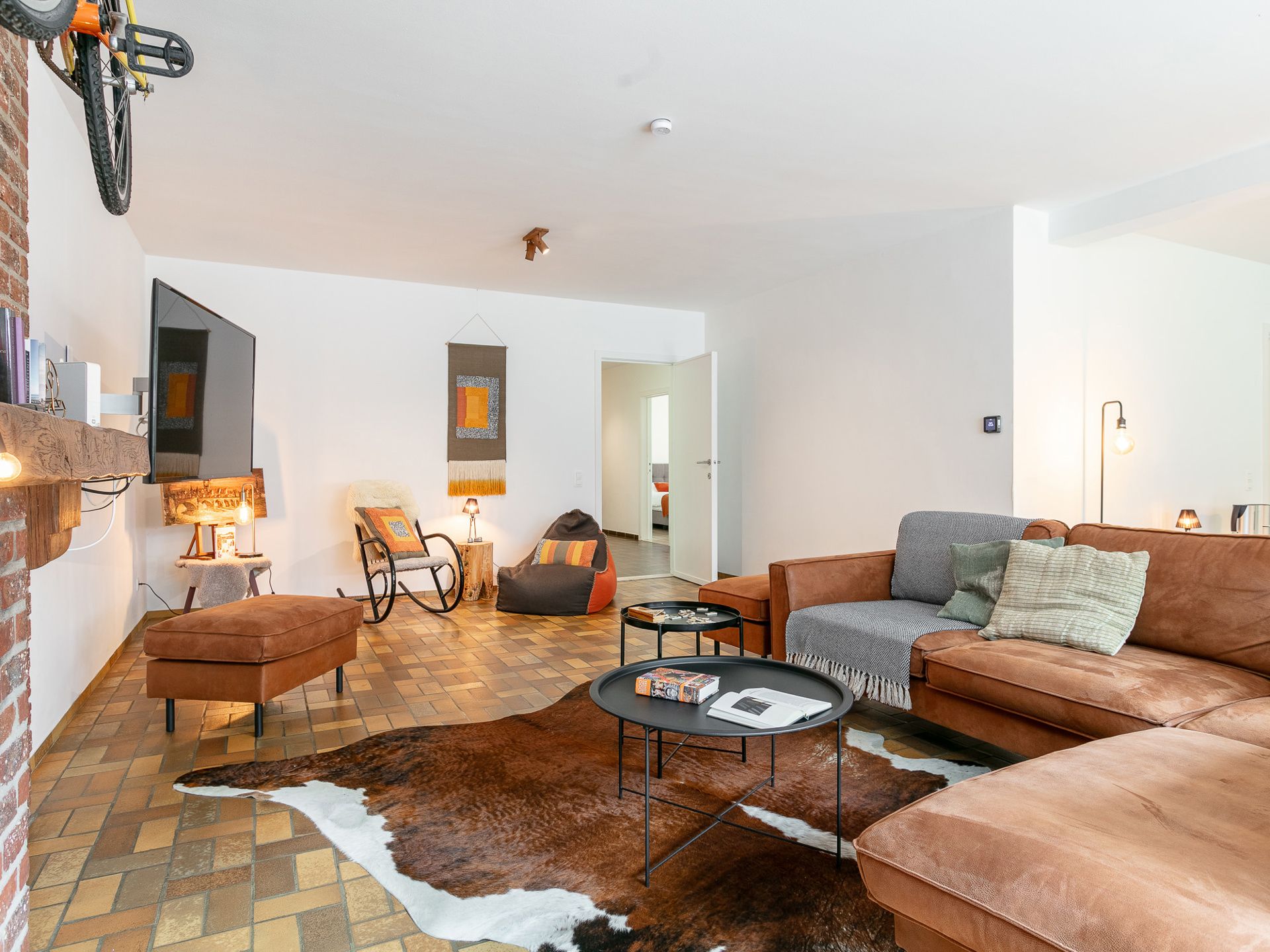 Moderne vakantiewoning in een groene omgeving foto 6