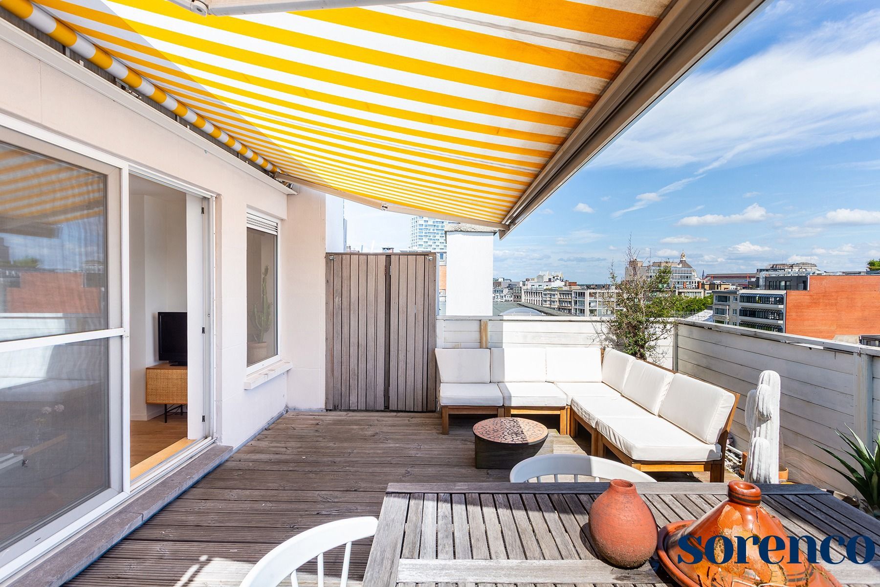 Modern dakappartement met ruim terras te centrum Antwerpen foto 17