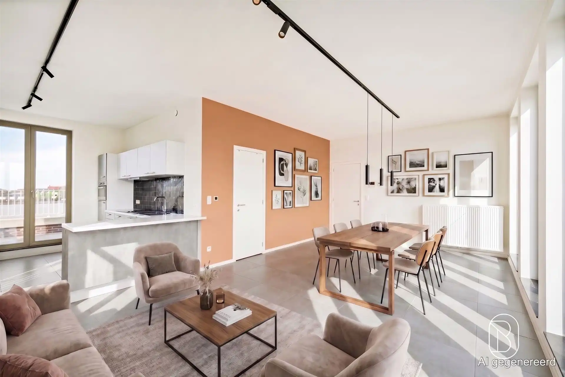 TOPGELEGEN penthouse met 2 terrassen en zicht op Handelsdok foto 3