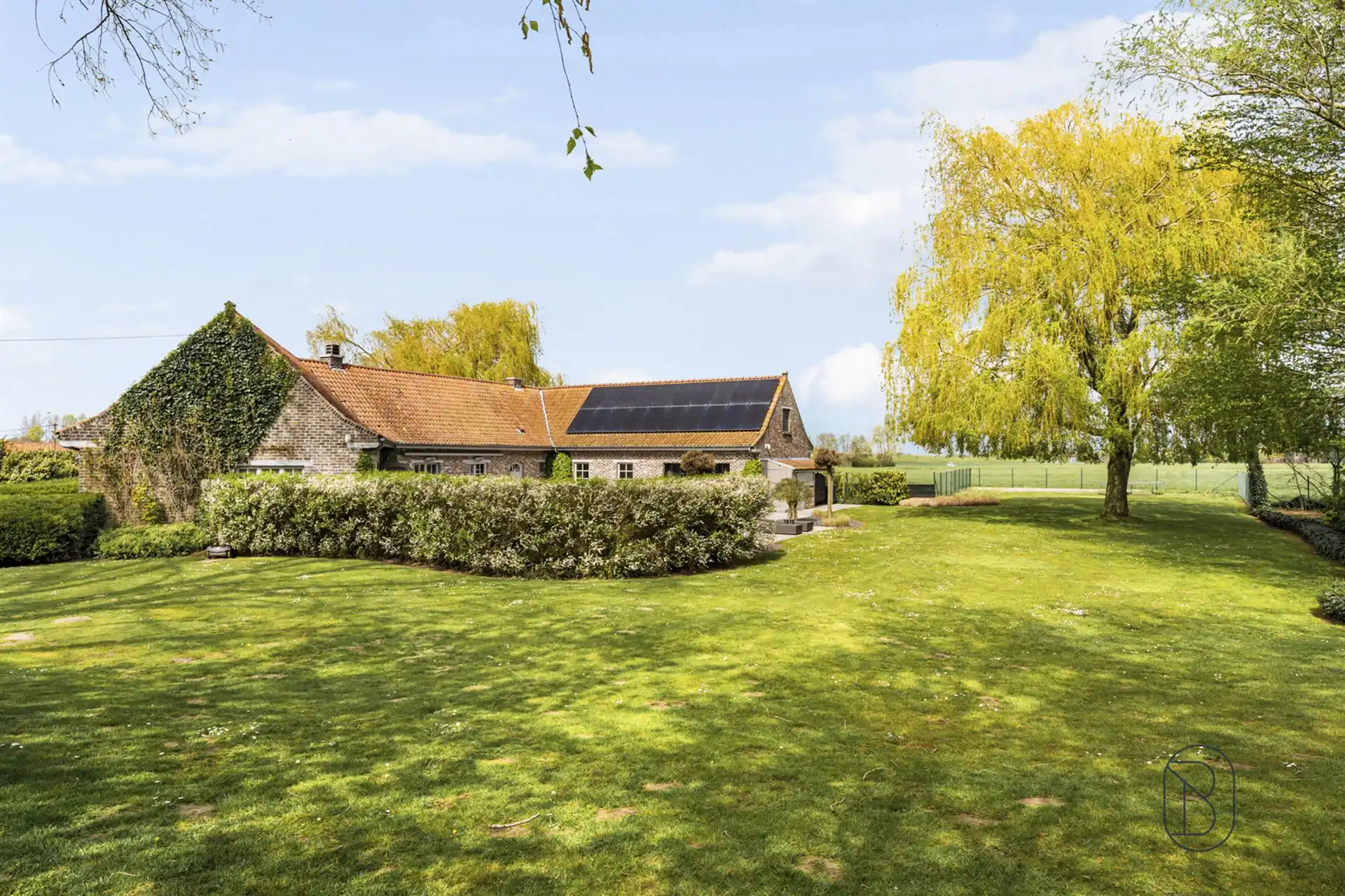 Charmante hoeve met zwembad en praktijkruimte in Kruishoutem foto 23