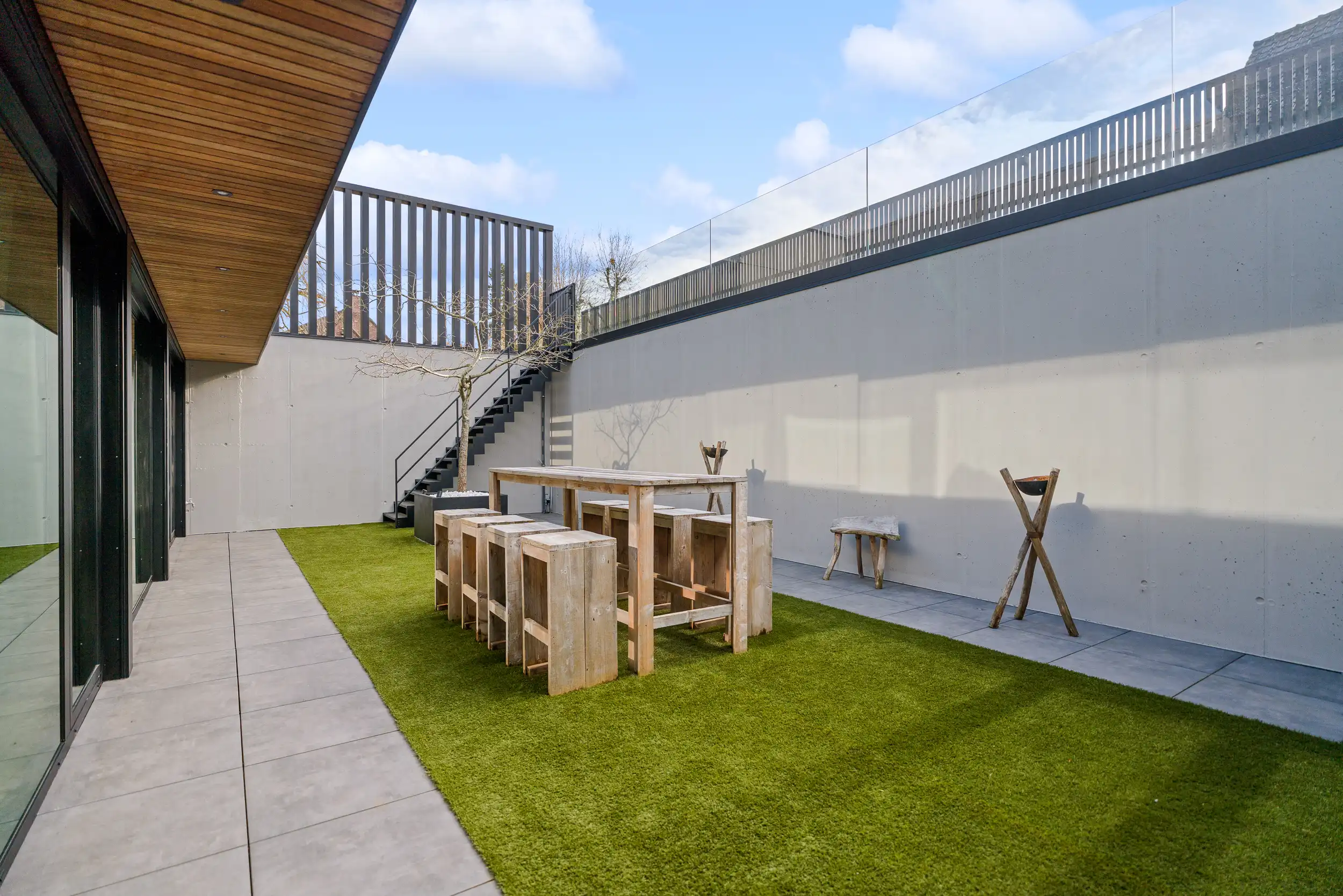 Designvilla in residentiële, doodlopende, woonwijk foto 23