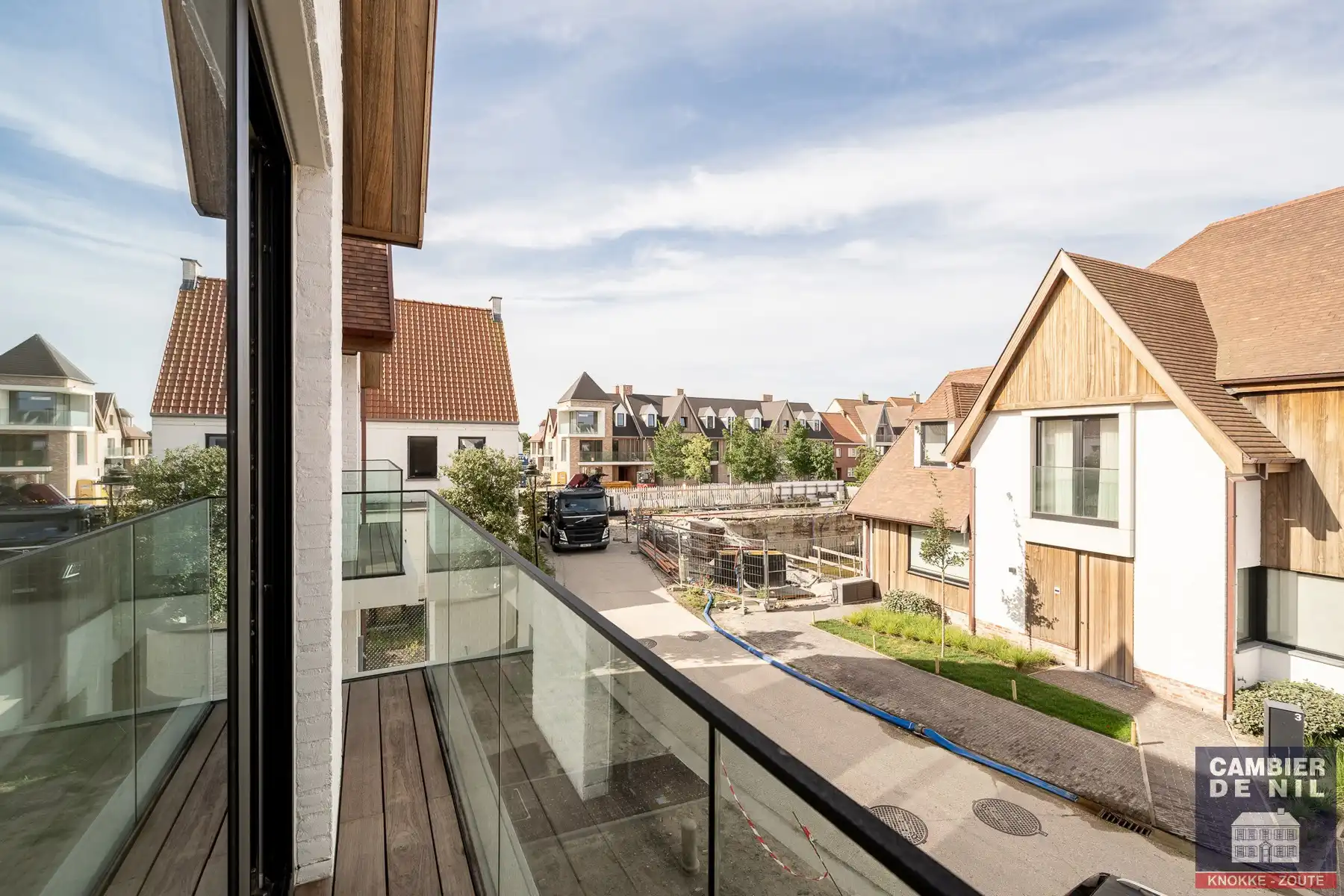Nieuwbouw - ongemeubelde koppelvilla in rustige,  residentiële wijk te Knokke-Heist  foto 29