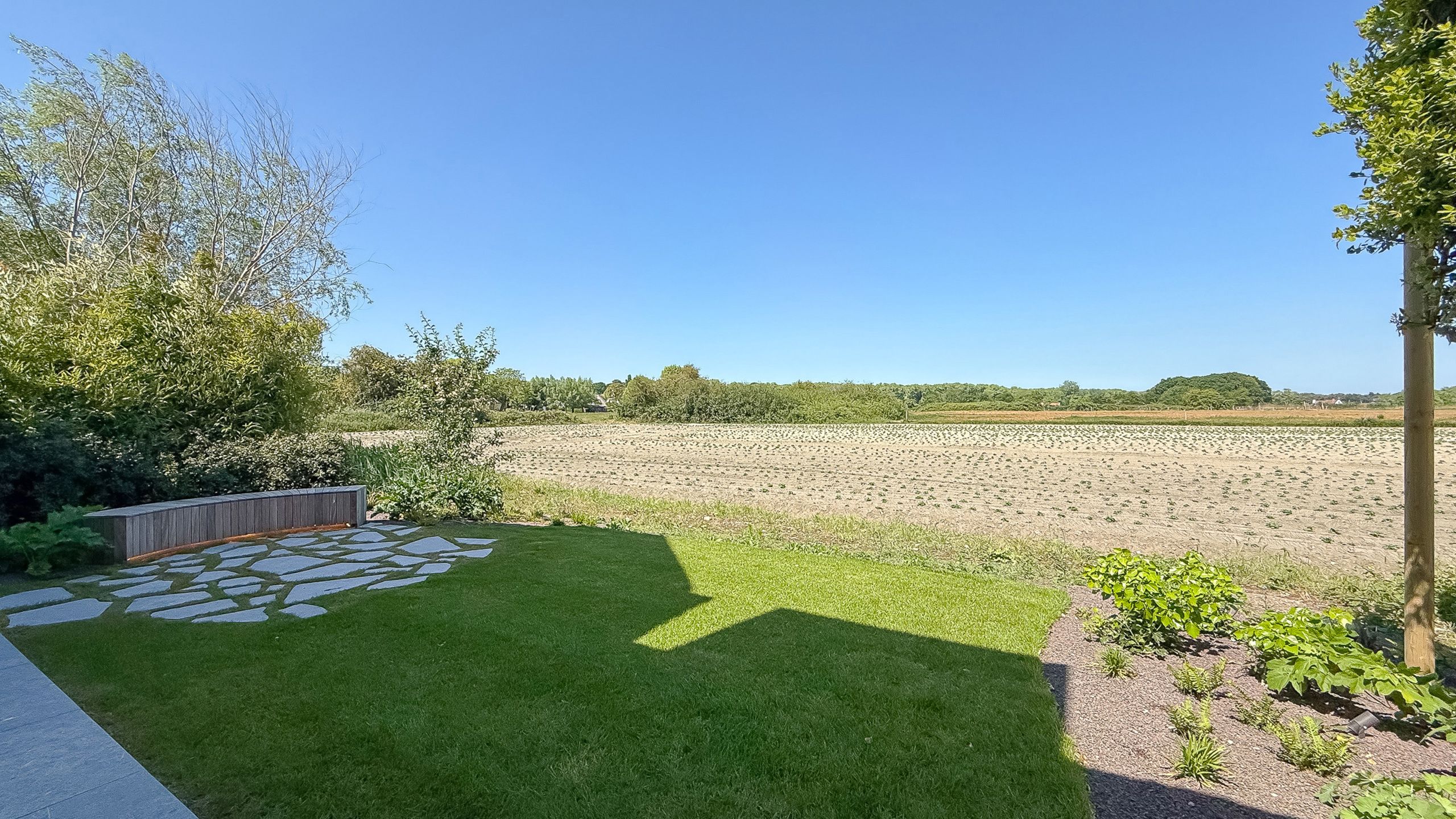 Nieuwbouwvilla - panoramisch zicht over de polders! foto 5