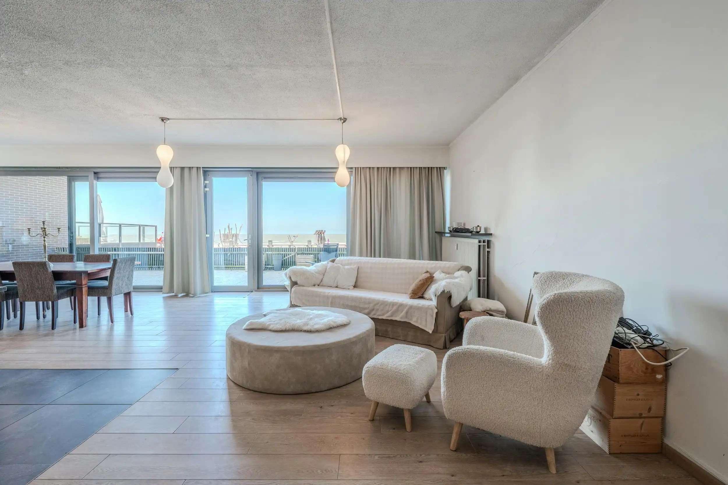 Gelijkvloers appartement (165m²) met zeezicht te Oostende foto 9