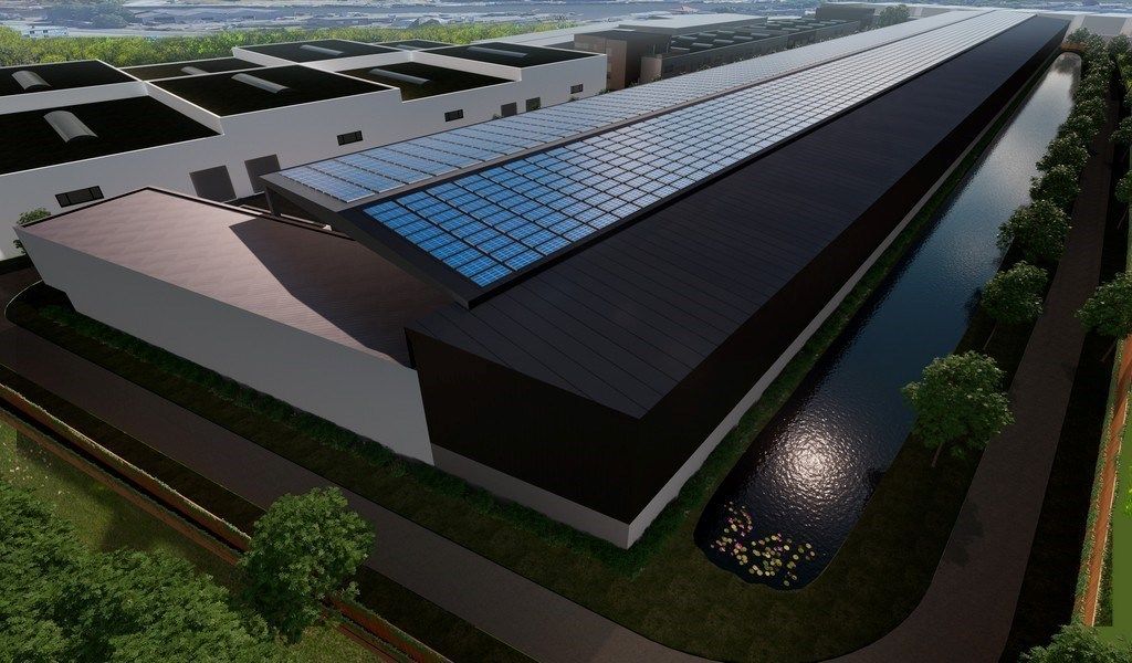 Nieuwbouw magazijn met kantoor te koop aan de Voorhaven in Gent foto 3