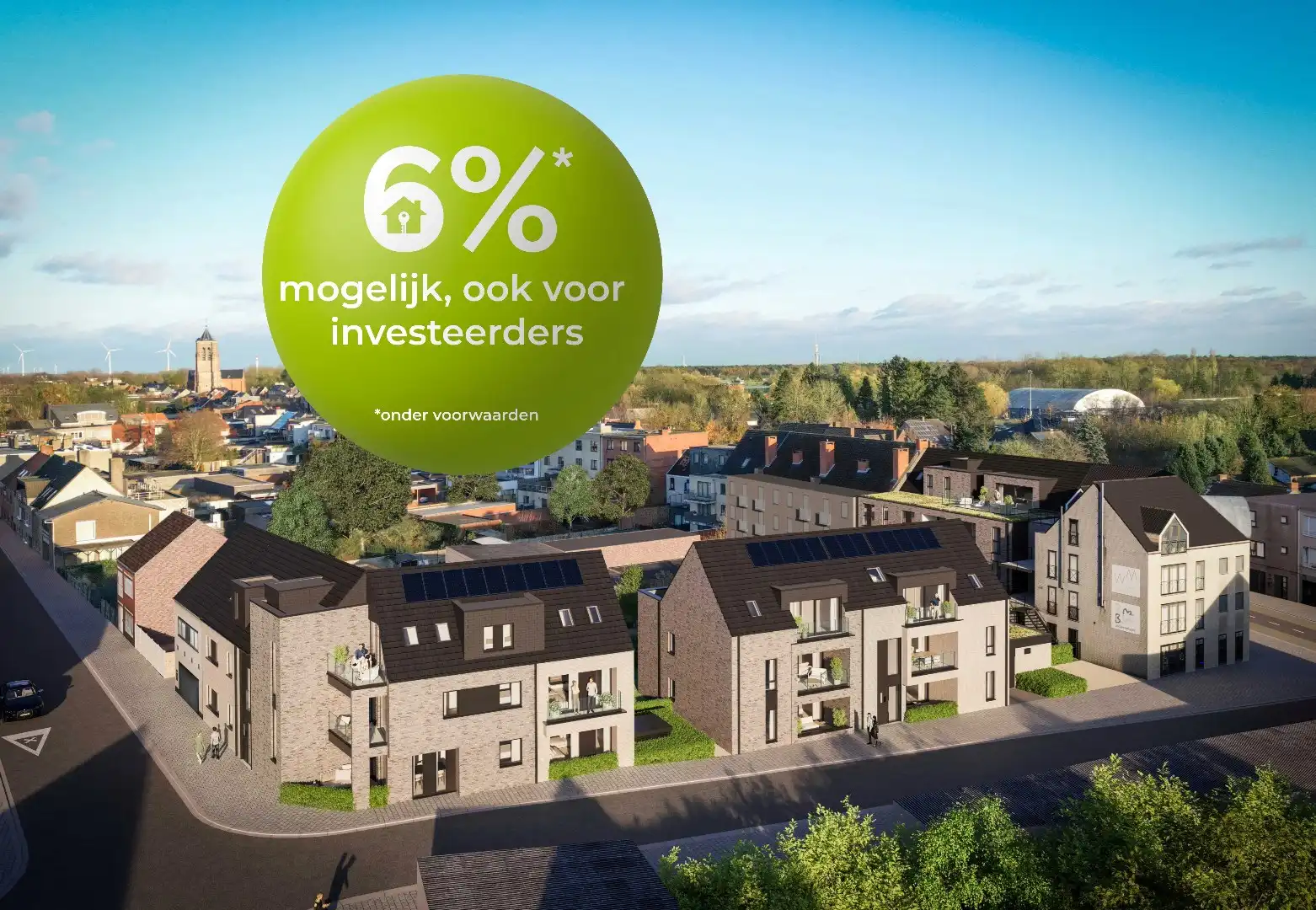 A1.1 - appartement met 3 slaapkamers, rustig gelegen nabij het centrum van Mol foto {{pictureIndex}}